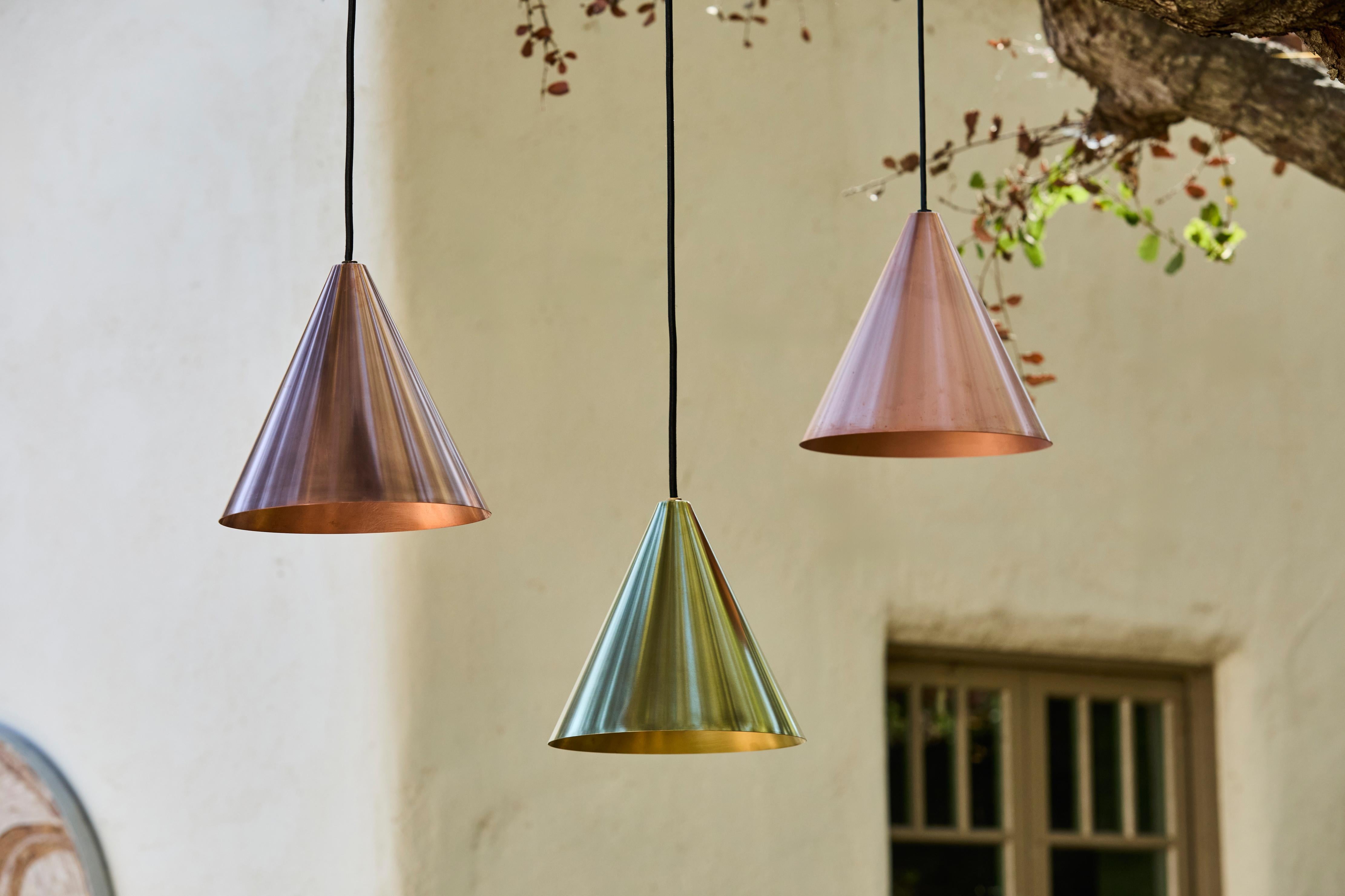 Hans-Agne Jakobsson Darkly Patinated 'Tratten' Outdoor Pendant For Sale 13