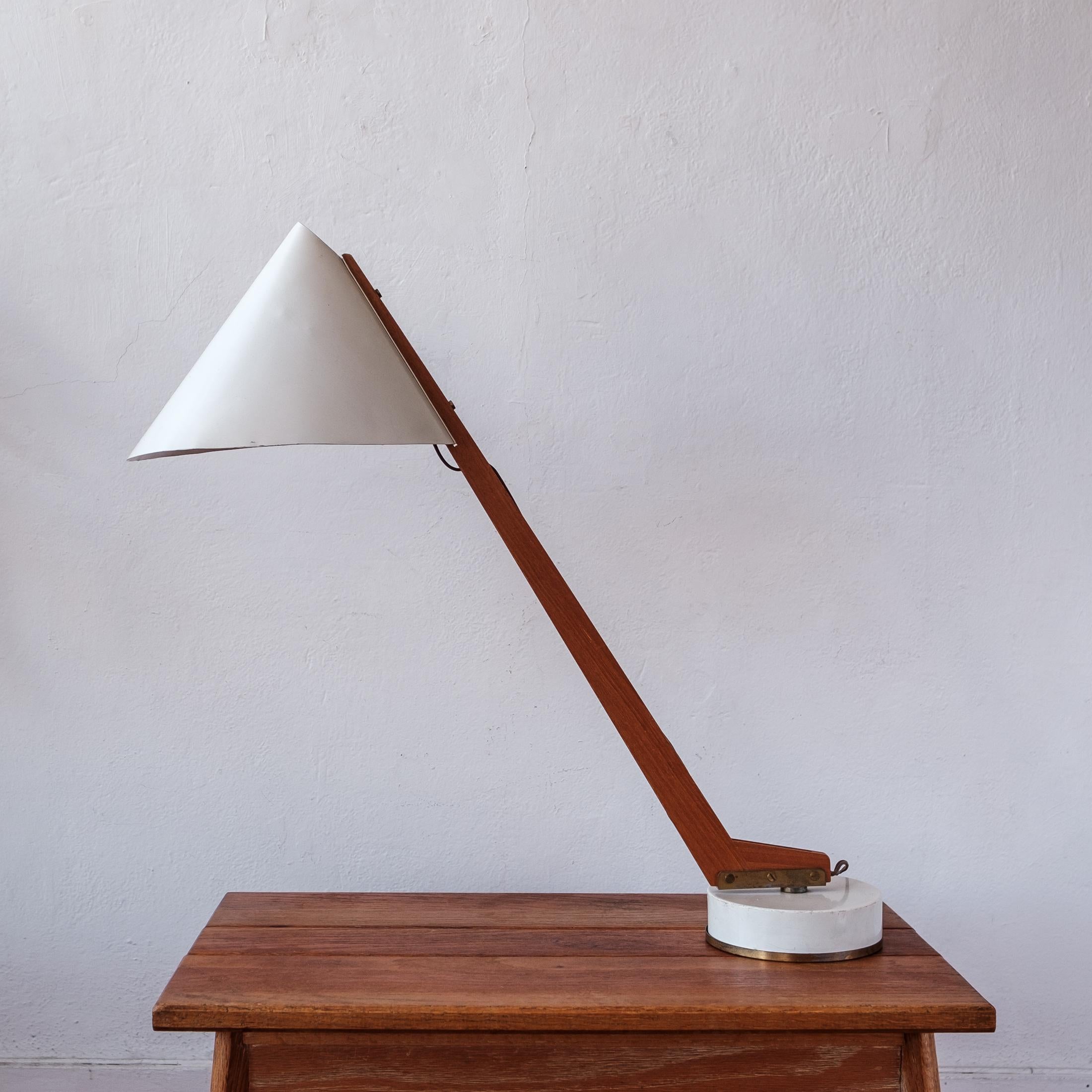 Swedish Hans-Agne Jakobsson Desk Lamp for Markaryd, 1950s