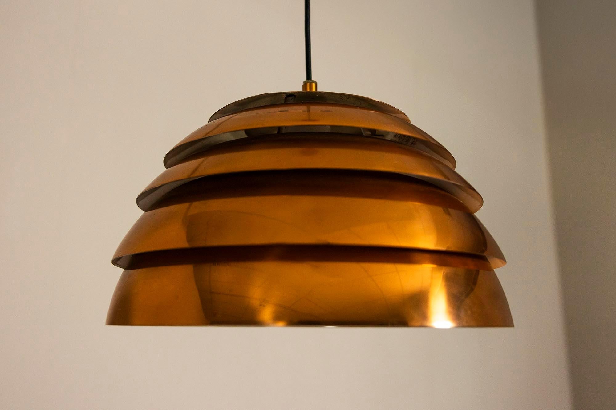 Lámpara de cúpula Hans-Agne Jakobsson para Markaryd, Dinamarca Años 60 en venta 7