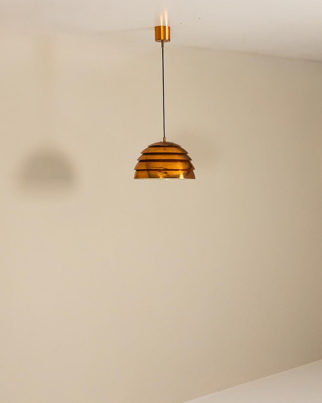 Lámpara de cúpula Hans-Agne Jakobsson para Markaryd, Dinamarca Años 60 en venta 9