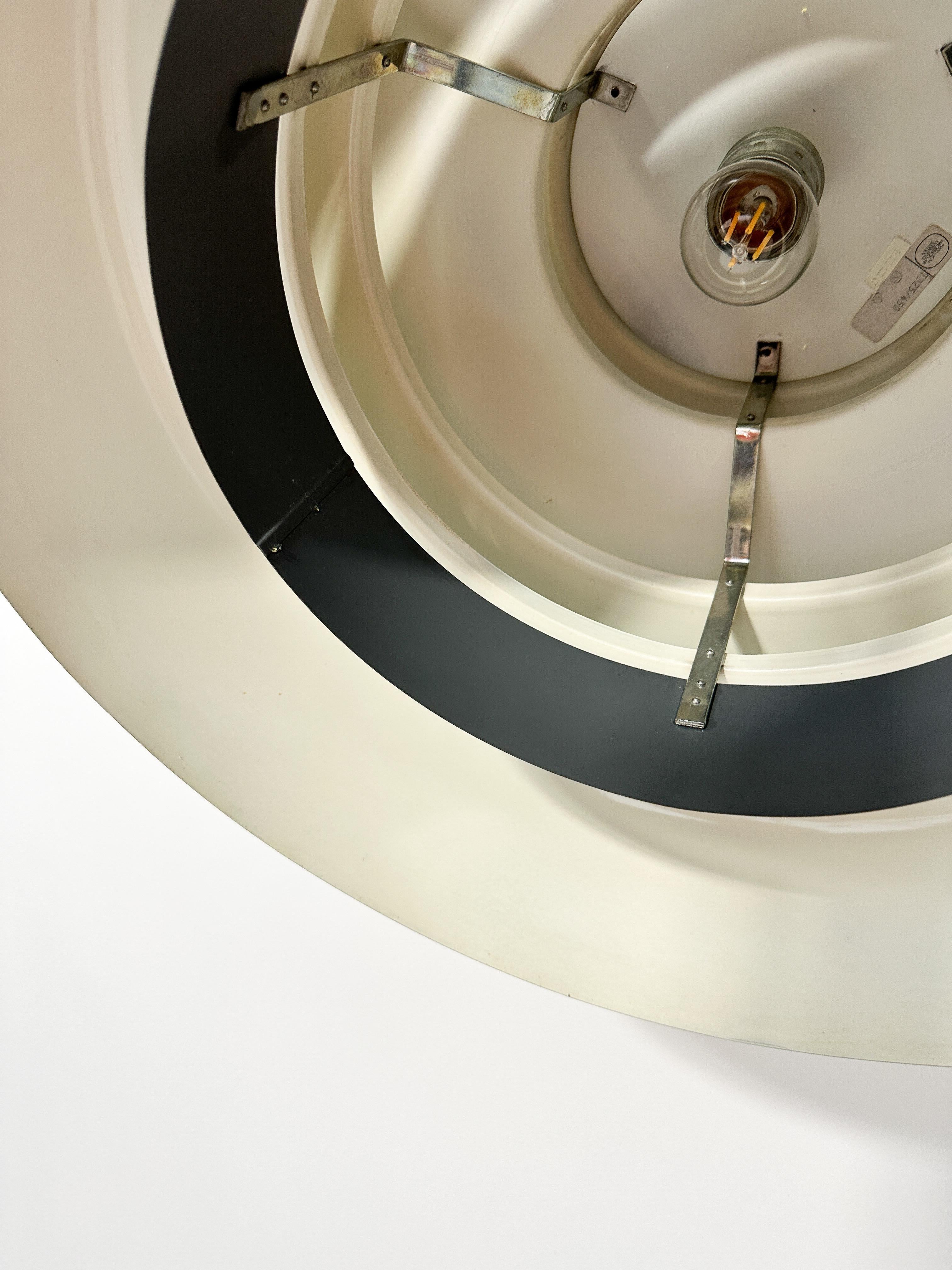 Hans-Agne Jakobsson Dome Pendant Lamp Brass Sweden 1970s For Sale 4