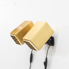 Hans-Agne Jakobsson Elidus Wall Lamp, Brass & Metal, Mid-Century Sweden