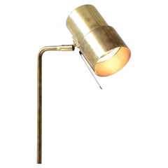 Hans-Agne Jakobsson Floor lamp mod. G-154 in brass.