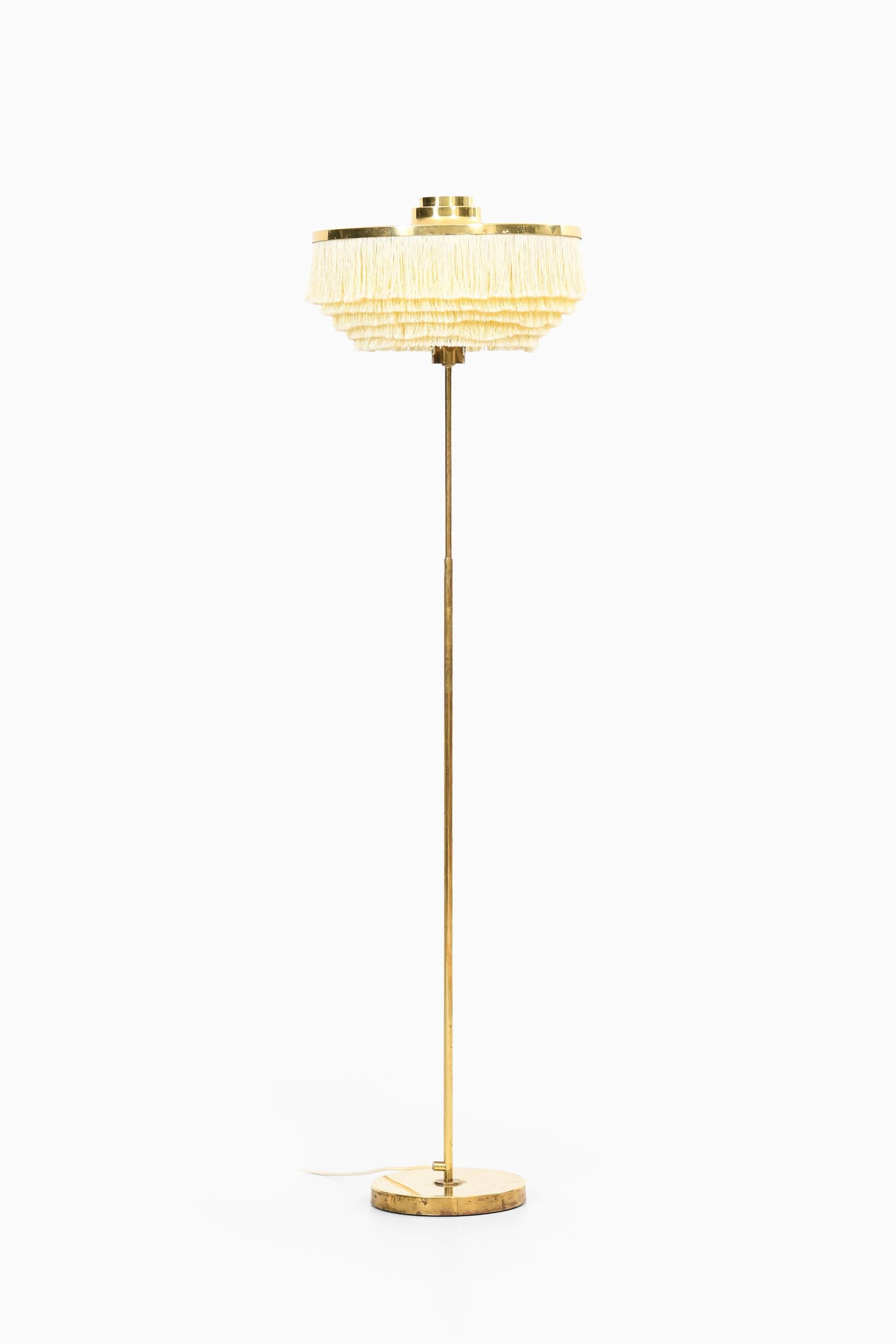Brass Hans-Agne Jakobsson Floor Lamp Model G-110 by Hans-Agne Jakobsson AB in Markaryd