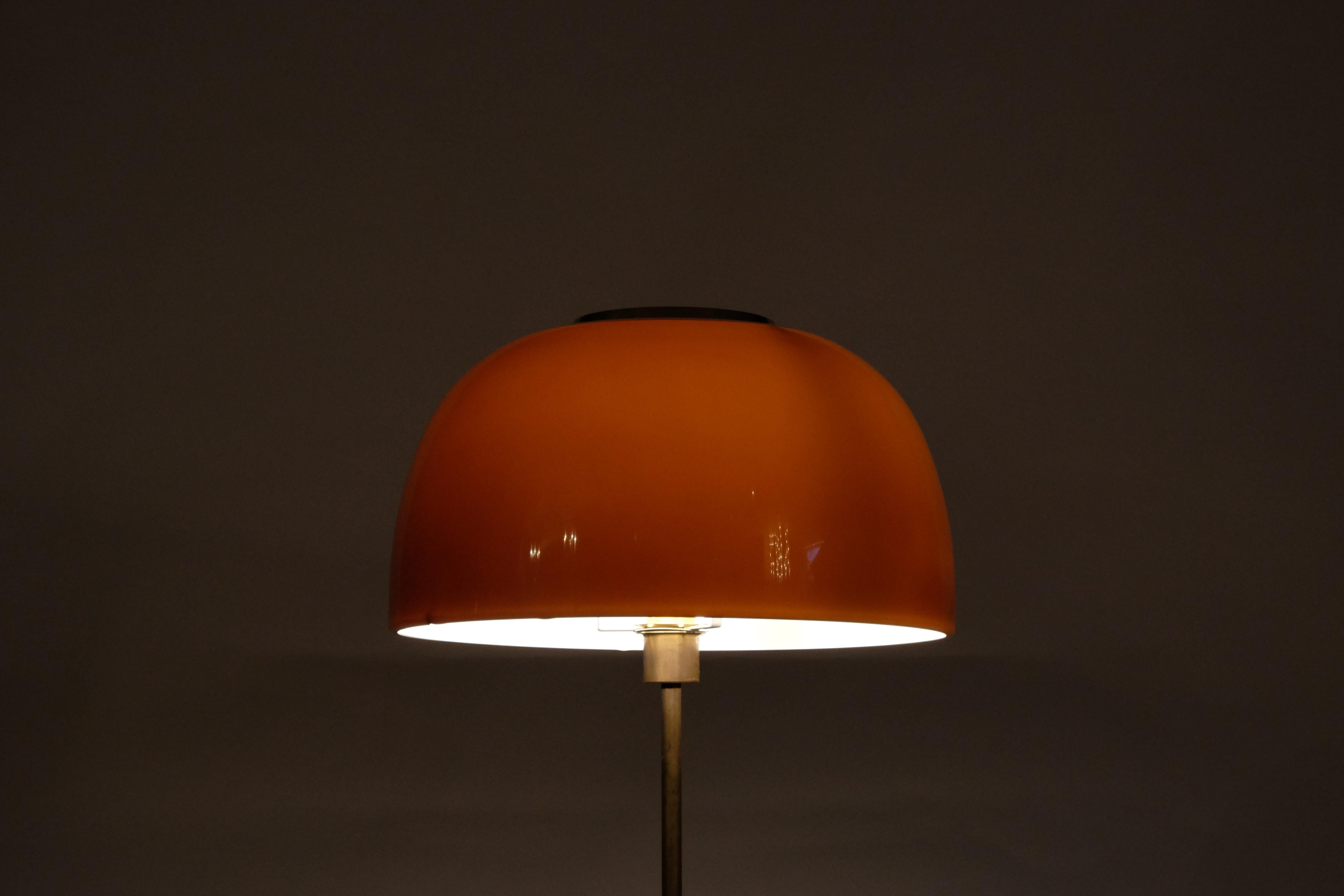 Scandinavian Modern Hans-Agne Jakobsson Floor Lamp Model G-123, 1960s