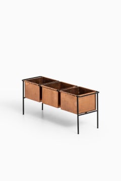 Hans-Agne Jakobsson Flower Table in Iron and Copper
