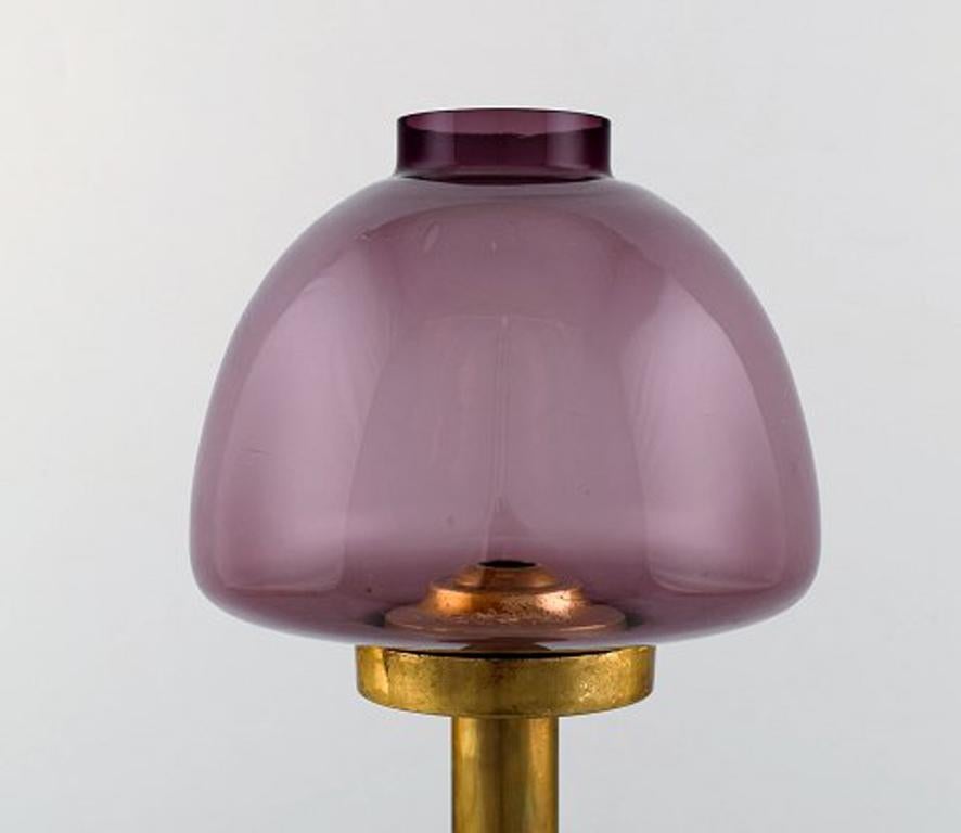 Scandinavian Modern Hans-Agne Jakobsson for A / B Markaryd, a Pair of Oil Lamps, 1960s-1970s