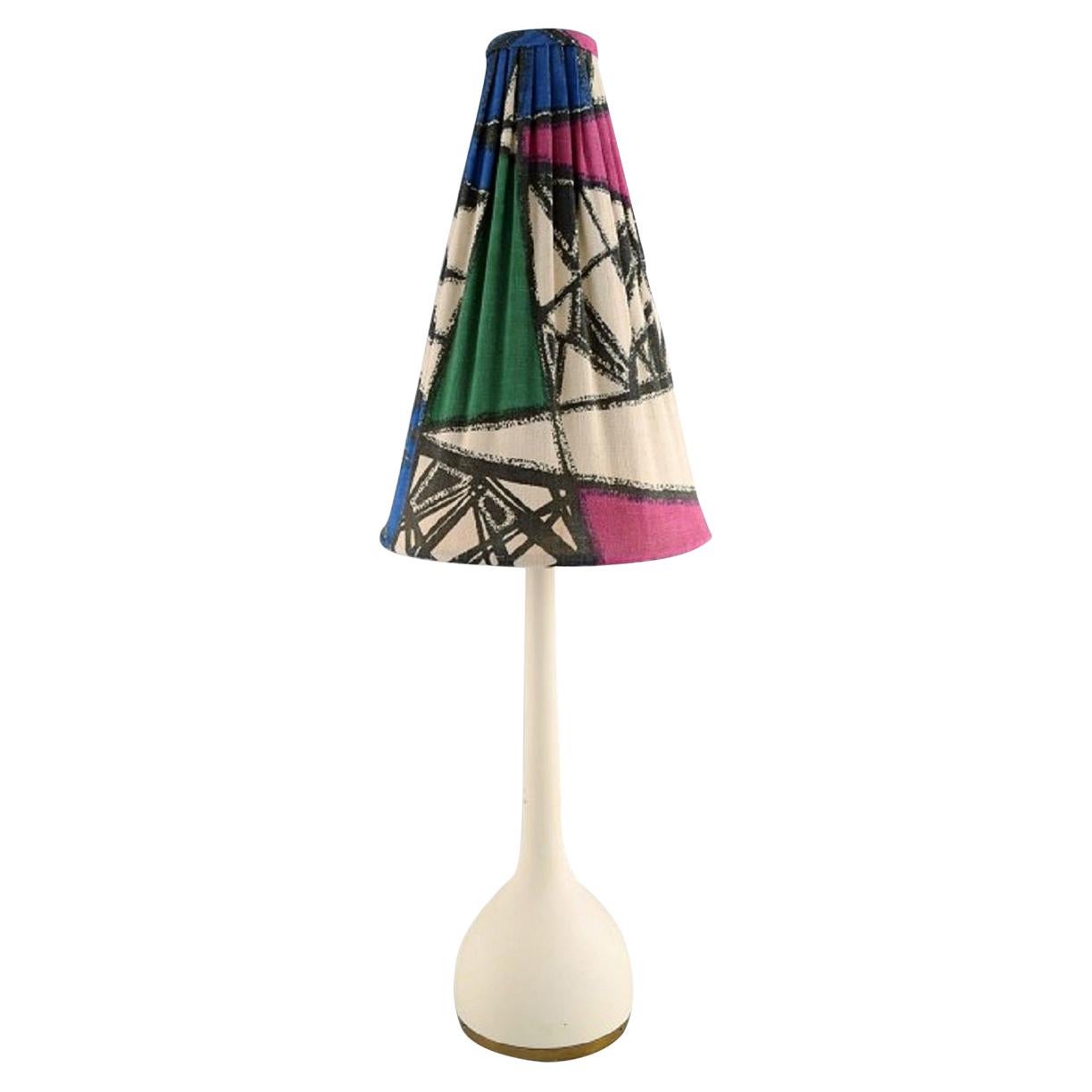 Hans-Agne Jakobsson for A / B Markaryd, Table Lamp with Colorful Shade, 1960's For Sale