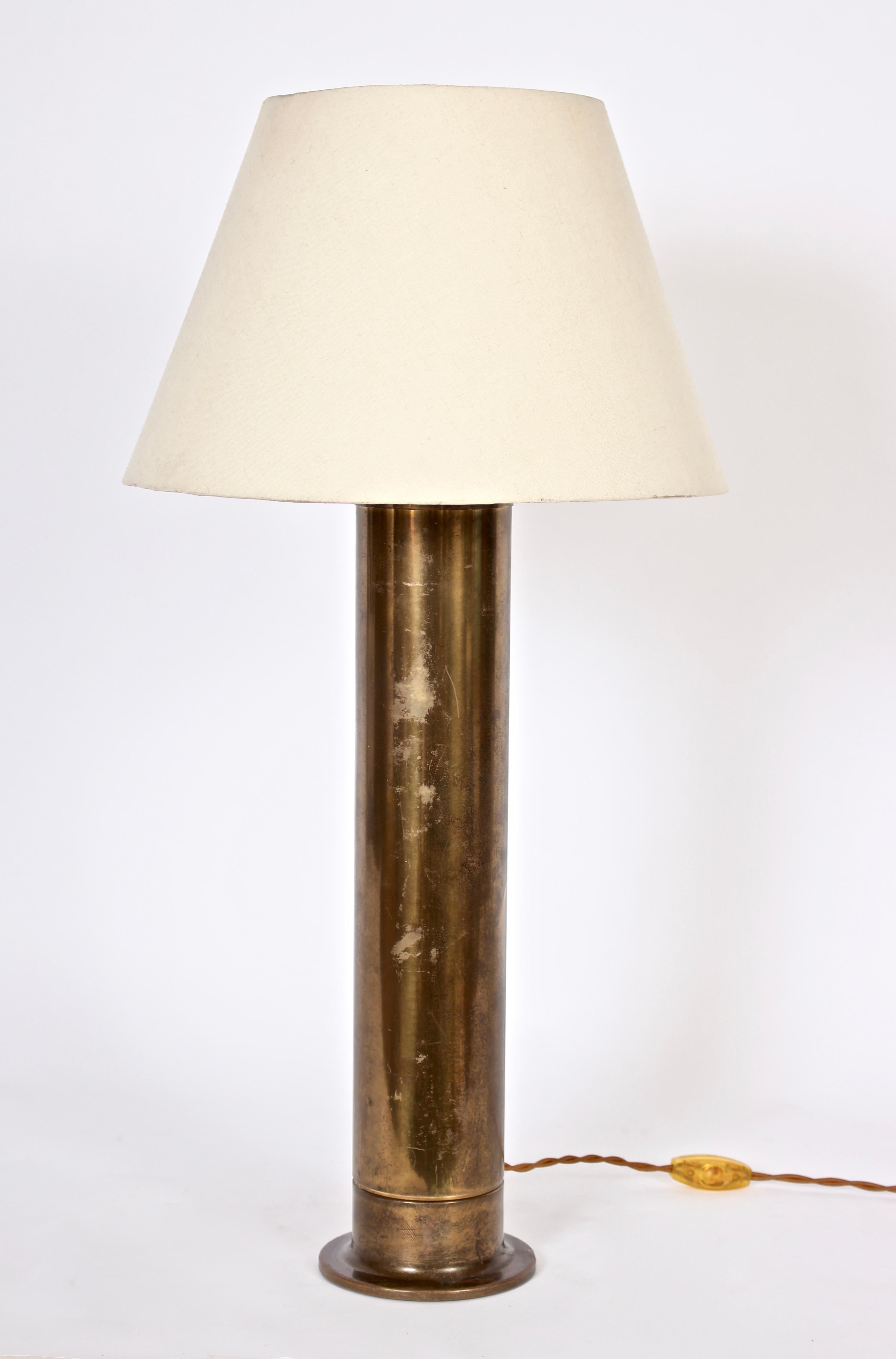 Hans Agne Jakobsson for AB Markyard Brass Table Lamp, 1960s For Sale 5