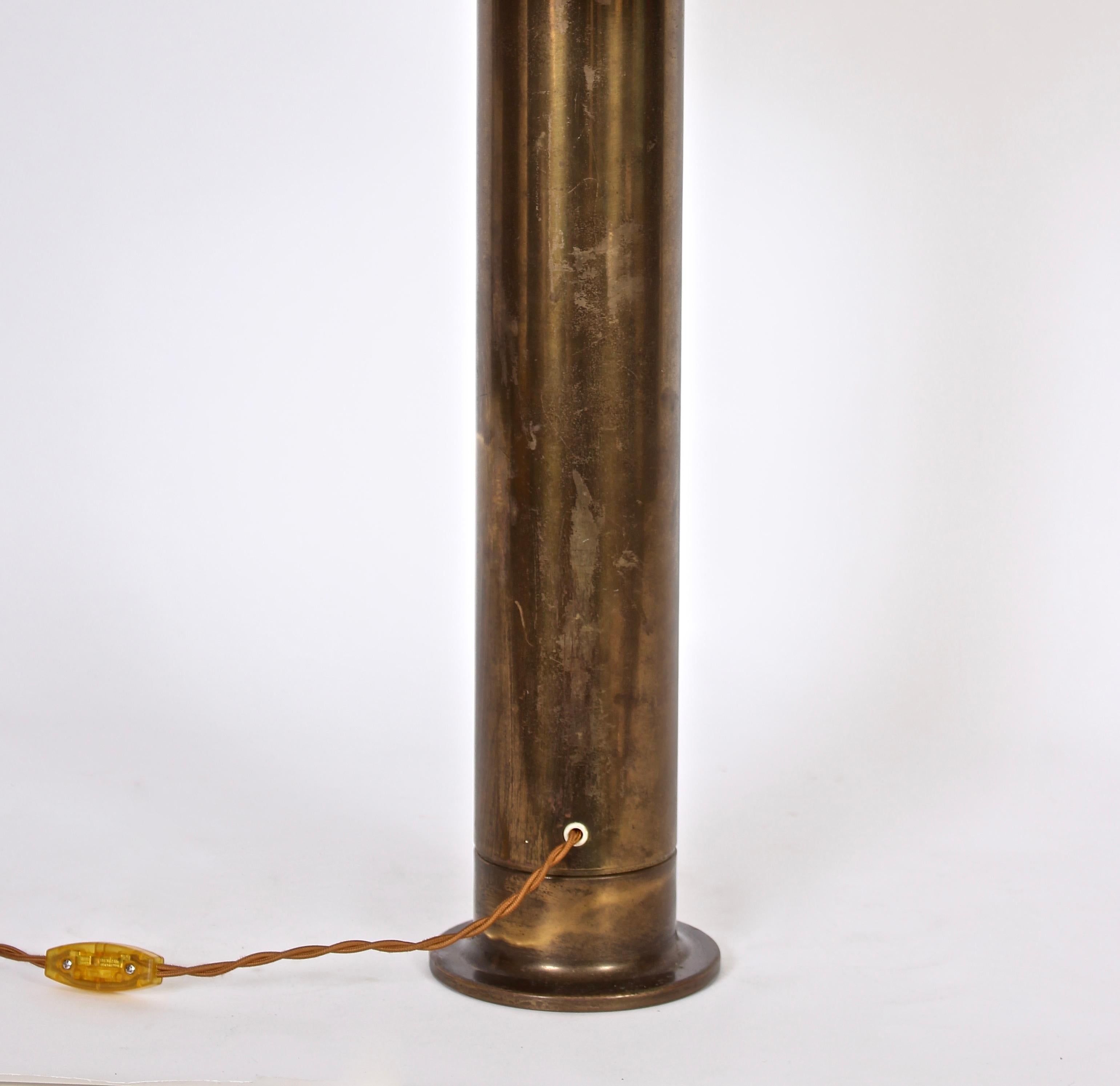 Hans Agne Jakobsson for AB Markyard Brass Table Lamp, 1960s For Sale 1