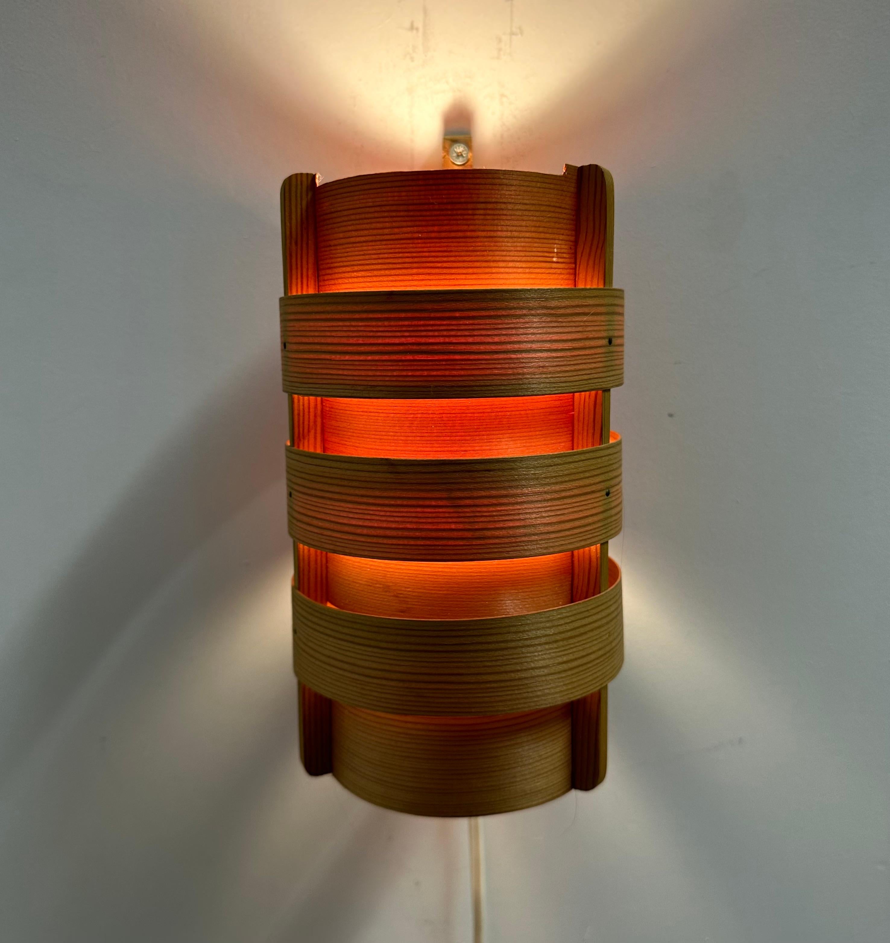 Hans Agne Jakobsson for Ellysett wall lamp , 1960’s For Sale 3