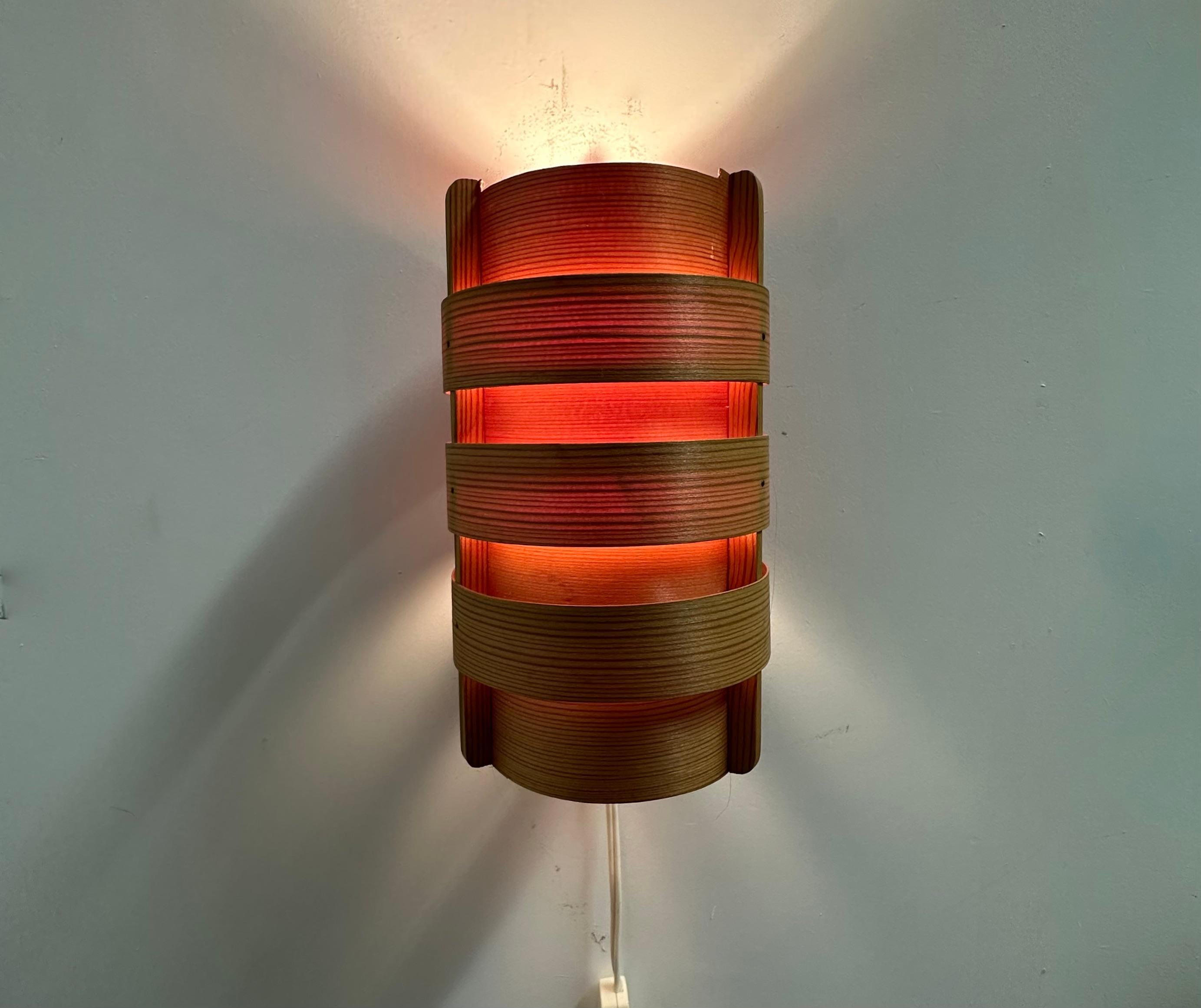 Hans Agne Jakobsson for Ellysett wall lamp , 1960’s For Sale 4