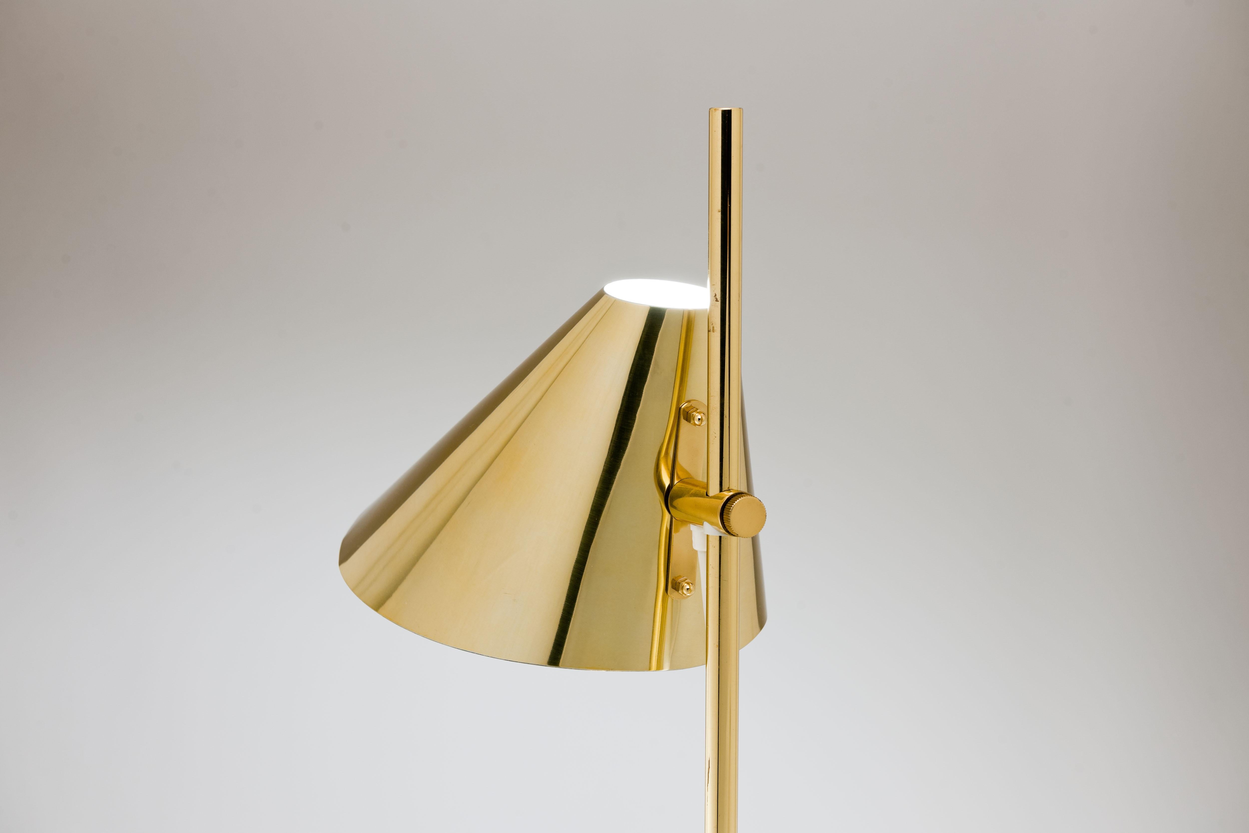 Late 20th Century Hans Agne Jakobsson G185 Cone Shape Floor Lamp by Markaryd Sweden