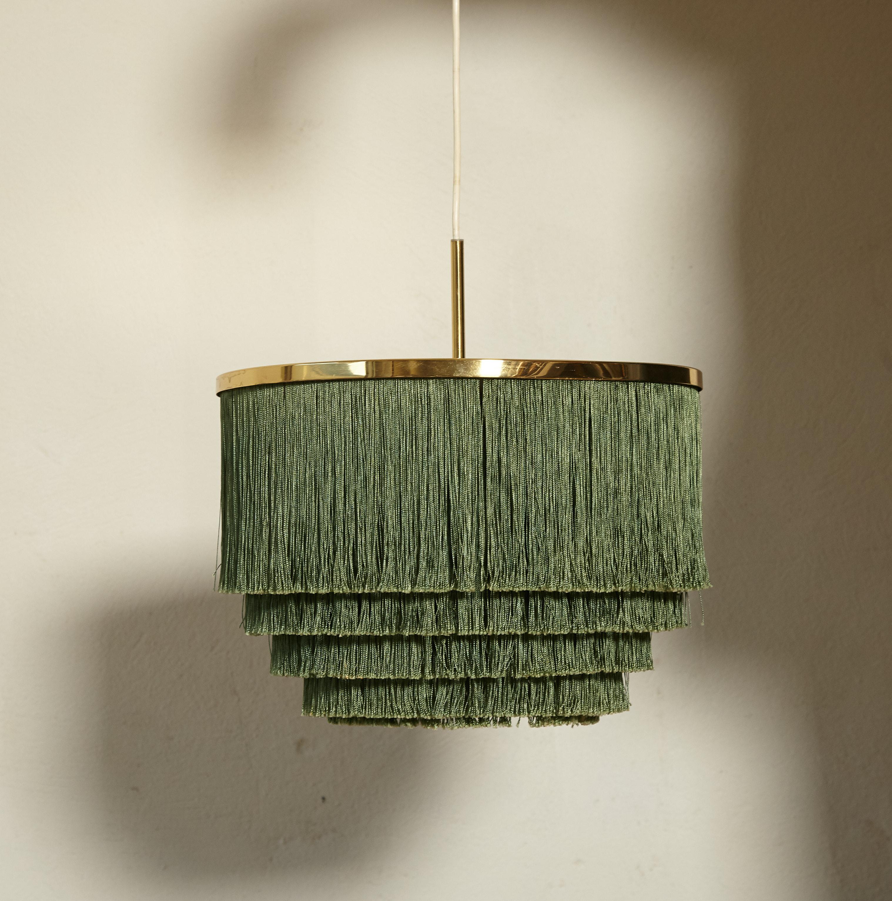 fringe pendant light