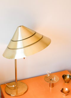 Hans Agne Jakobsson important table lamp model Tropicana circa 1970