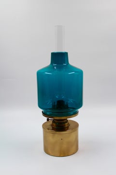 Hans Agne Jakobsson L-47 Brass Lamp, 1960s