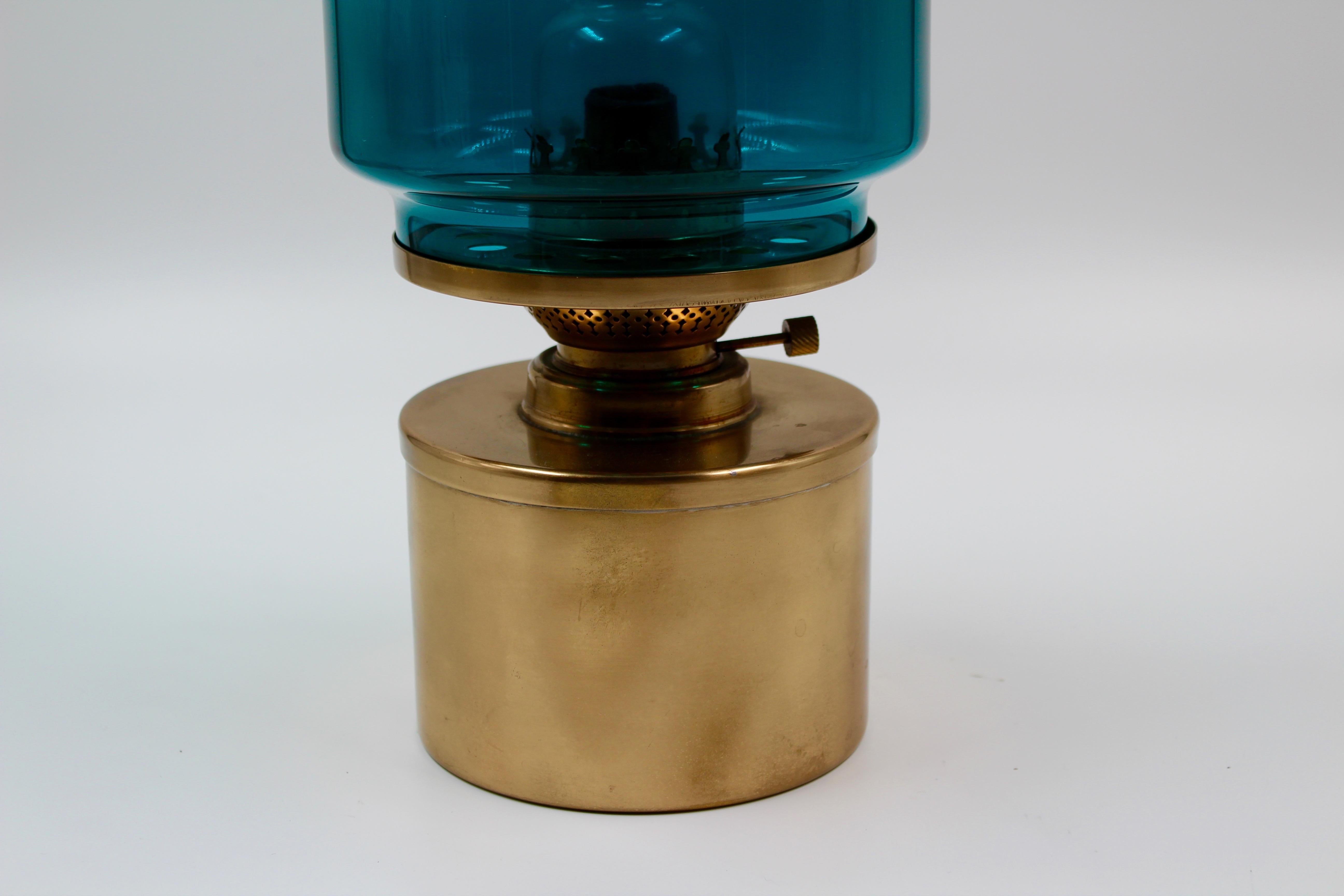 Mid-20th Century Hans Agne Jakobsson L-47 Brass Lamp, 1960s For Sale