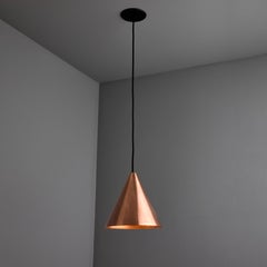 Hans-Agne Jakobsson Polished Copper 'Tratten' Pendant