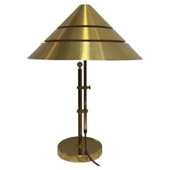 Hans Agne Jakobsson Large Table Lamp, Markaryd, Sweden, 1970s