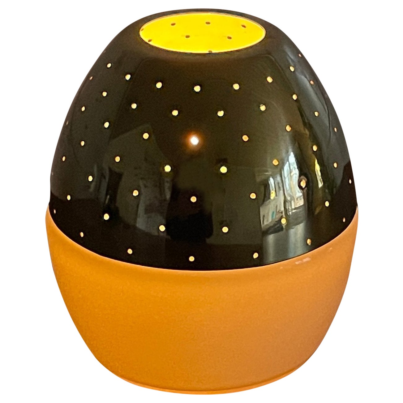 Hans Agne Jakobsson Markaryd Candle Lantern Tealight Brass Glass White Lamp