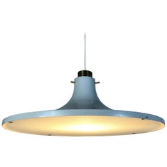 Hans-Agne Jakobsson Midcentury Ufo Pendant Lamp for Markaryd, 1960s, Sweden