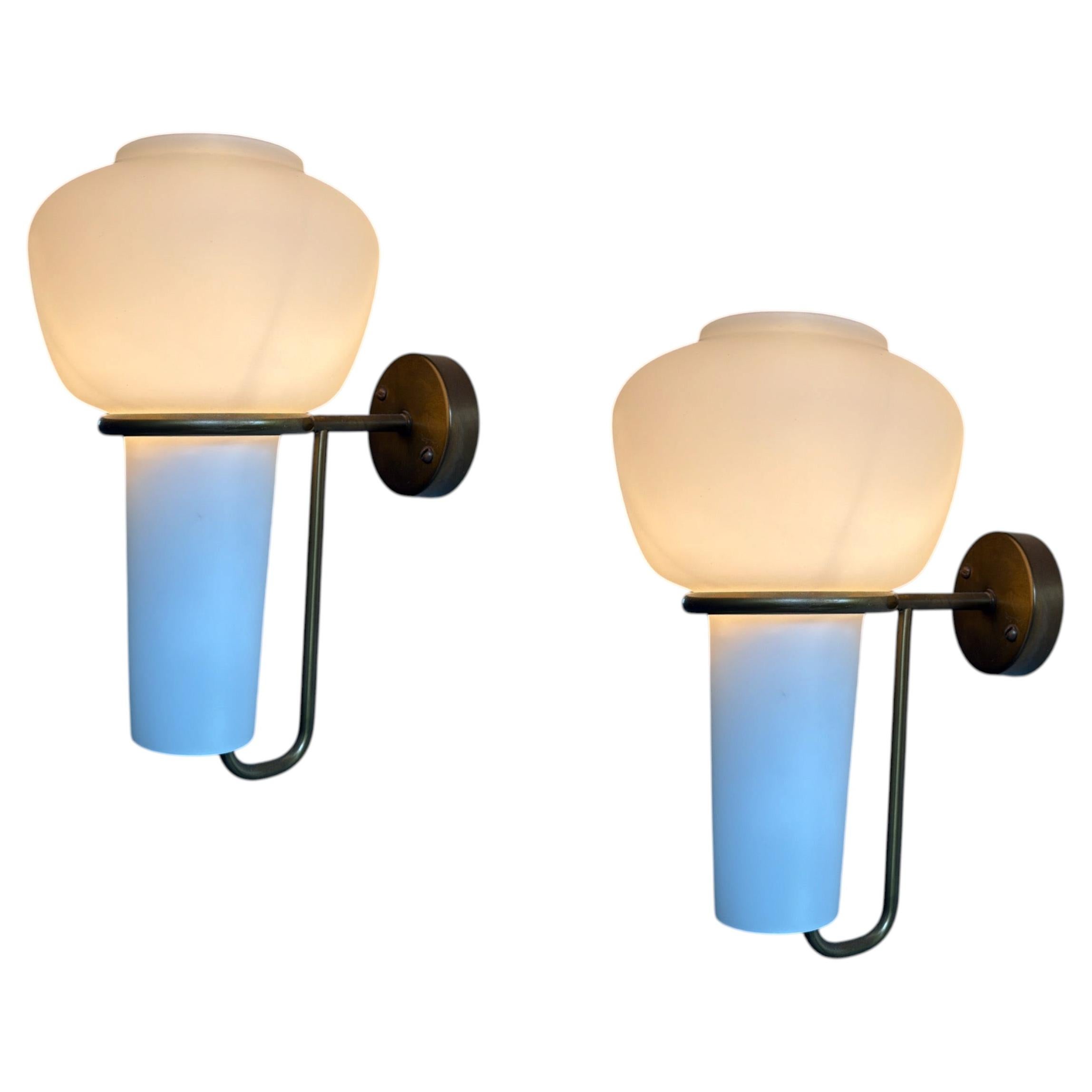 Hans-Agne Jakobsson Midcentury Wall Sconces - set of two wall lamps