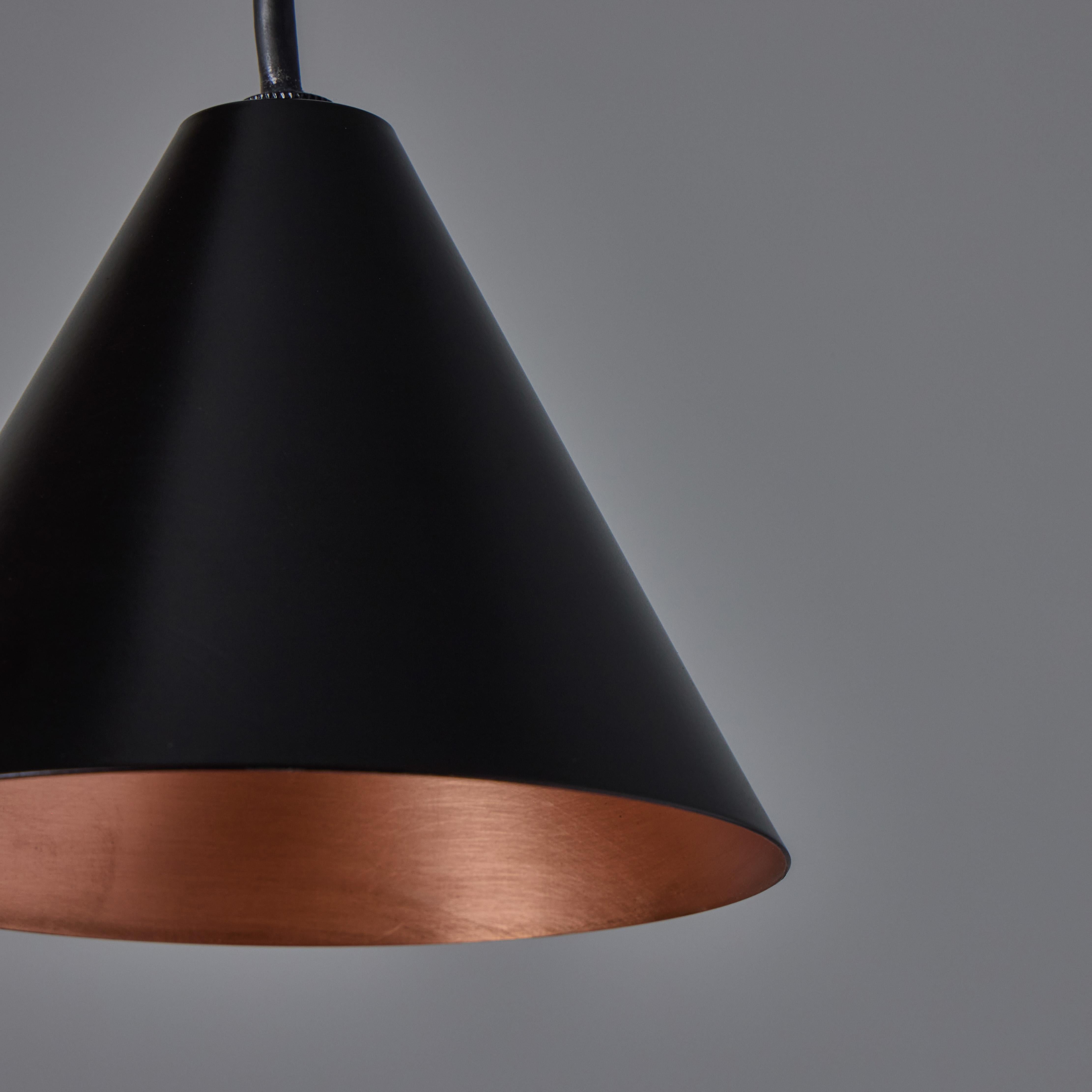 Hans-Agne Jakobsson 'Mini-Tratten' Outdoor Pendant in Black For Sale 7