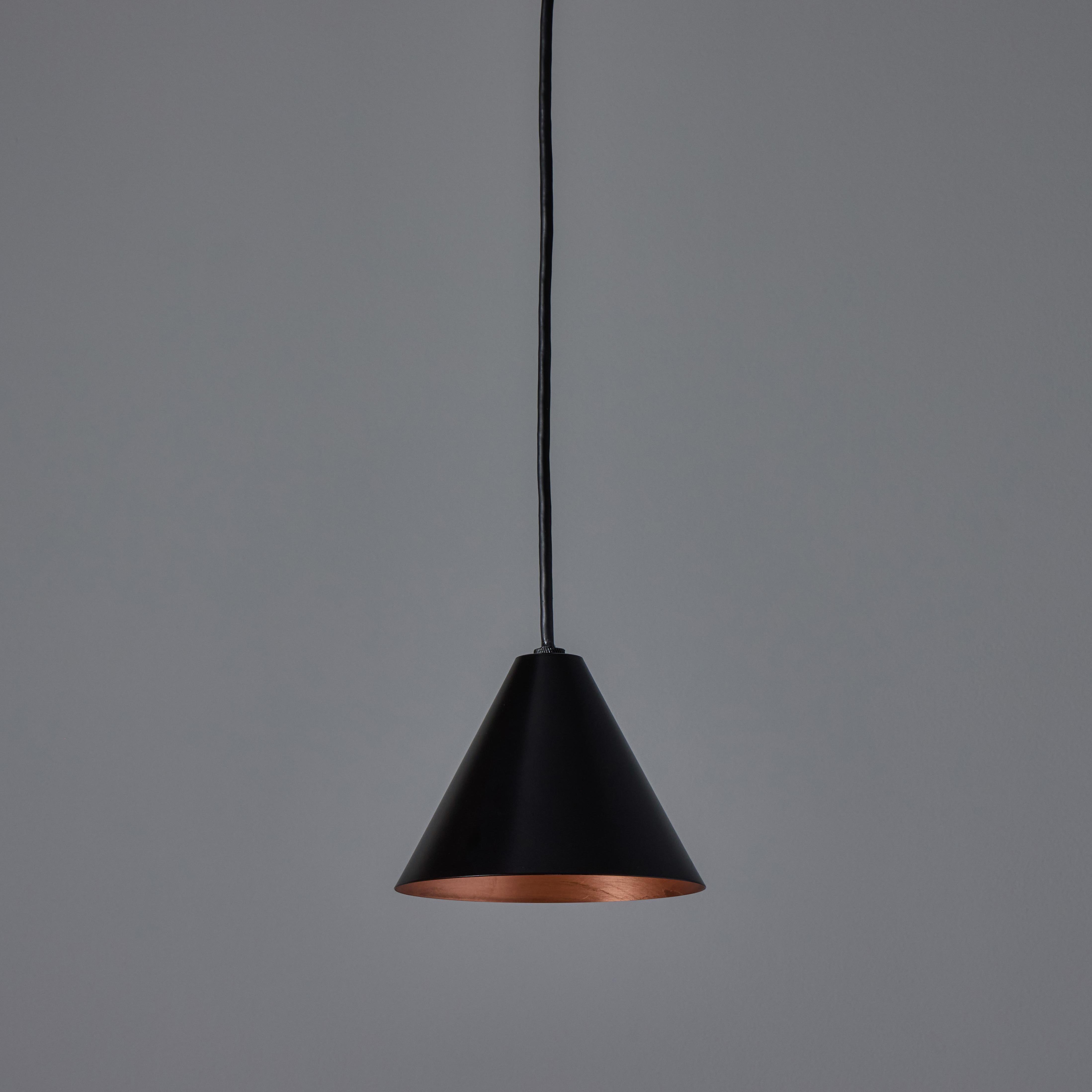 Hans-Agne Jakobsson 'Mini-Tratten' Outdoor Pendant in Black For Sale 10