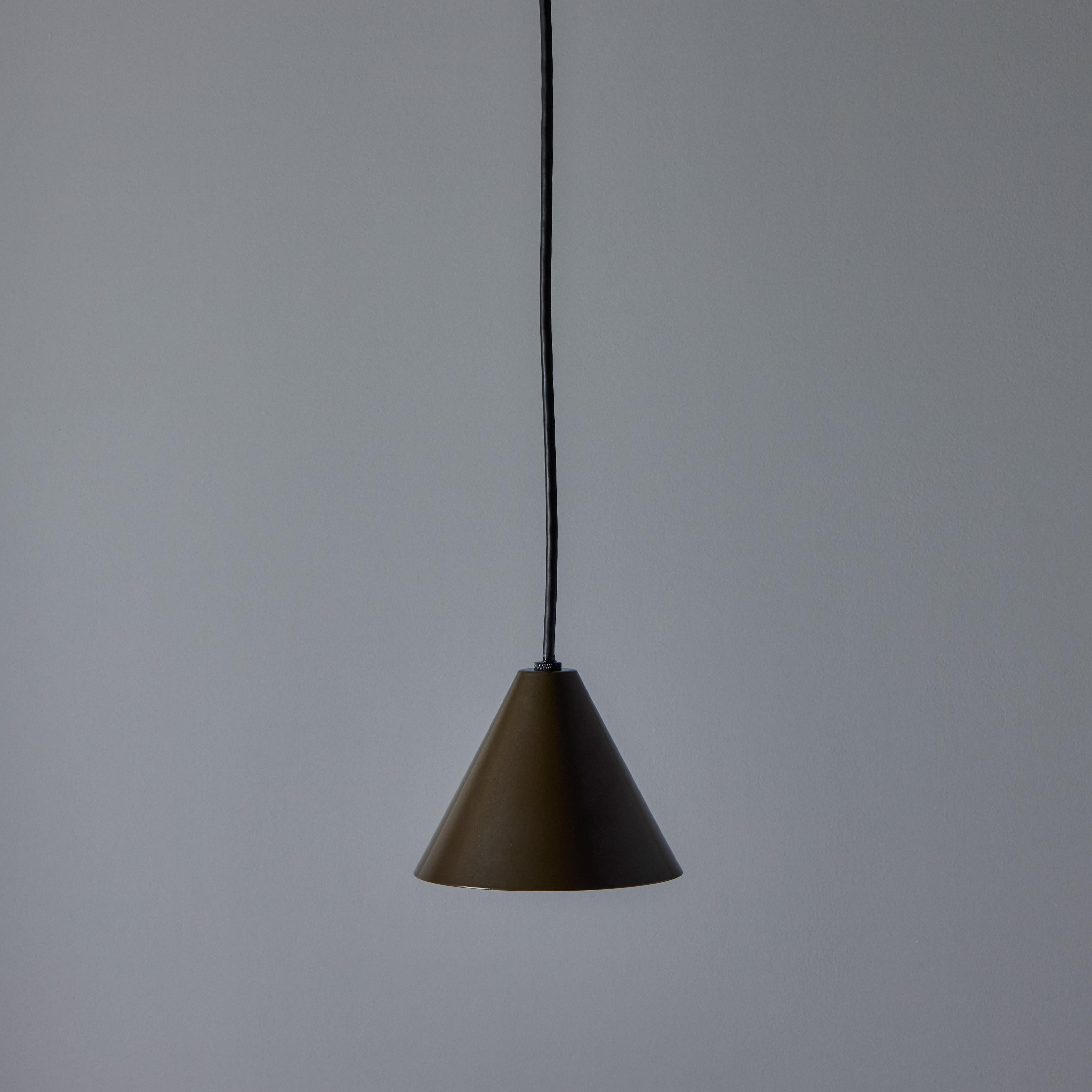 Hans-Agne Jakobsson 'Mini-Tratten' Outdoor Pendant in Bronze For Sale 3
