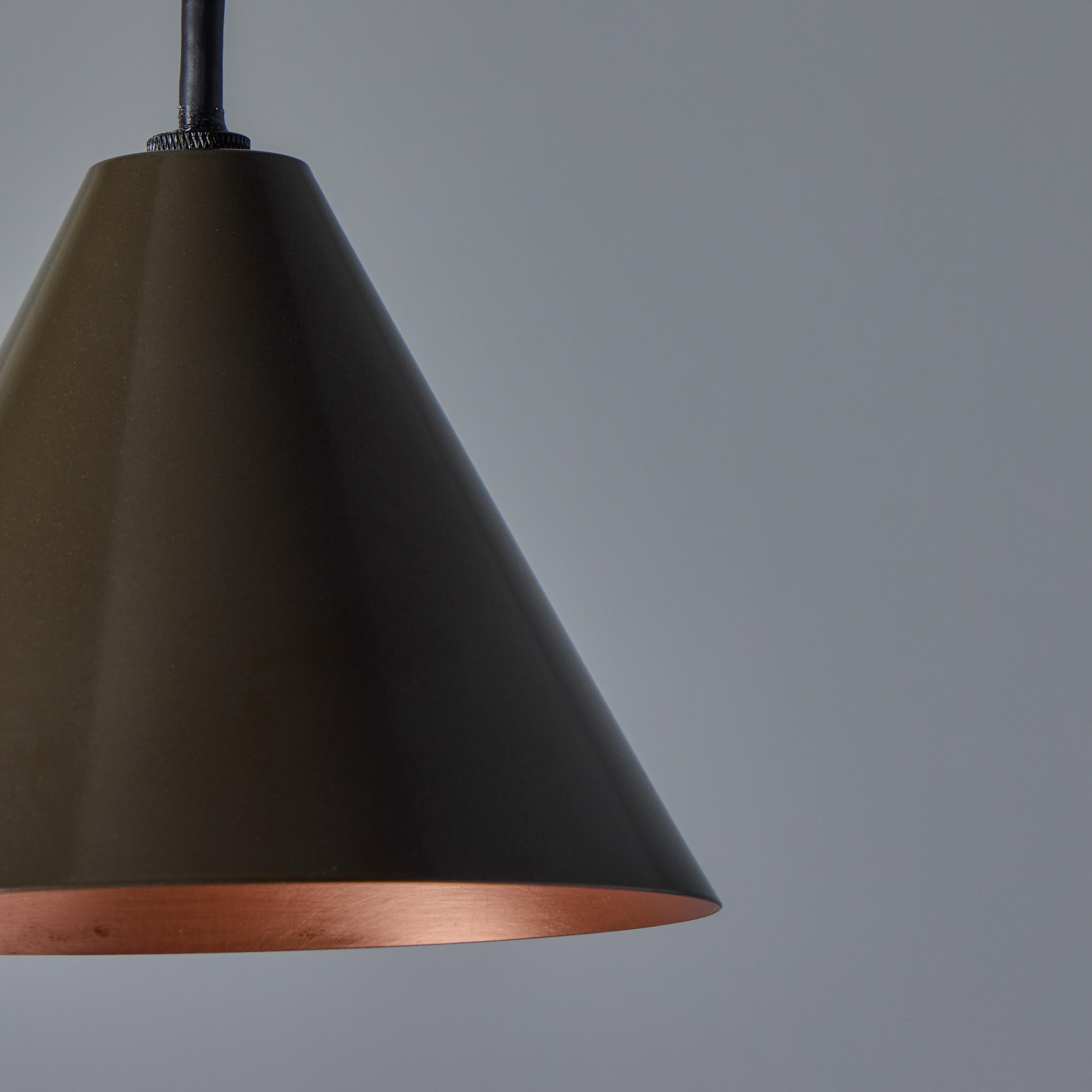 Hans-Agne Jakobsson 'Mini-Tratten' Outdoor Pendant in Bronze For Sale 5