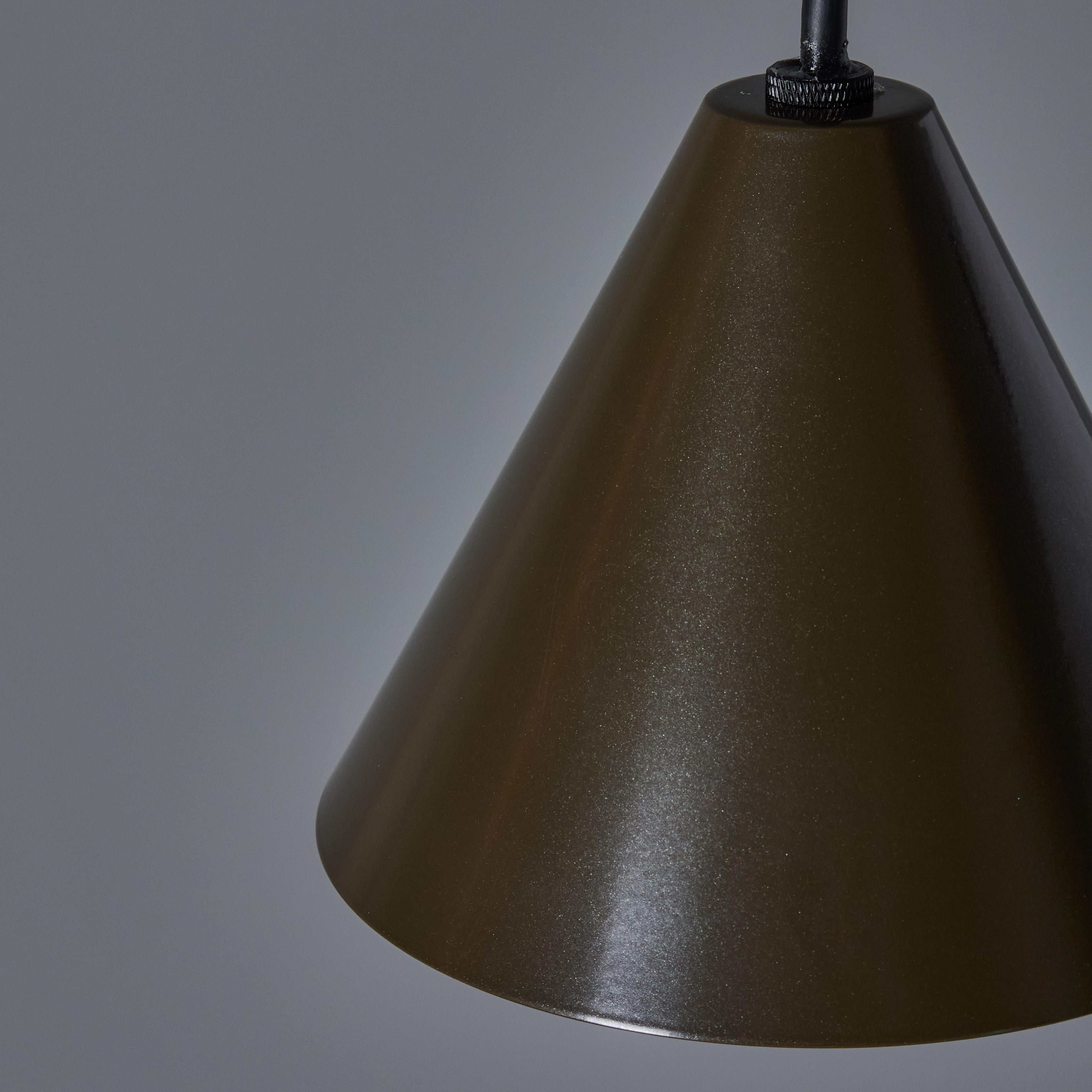 Hans-Agne Jakobsson 'Mini-Tratten' Outdoor Pendant in Bronze For Sale 7