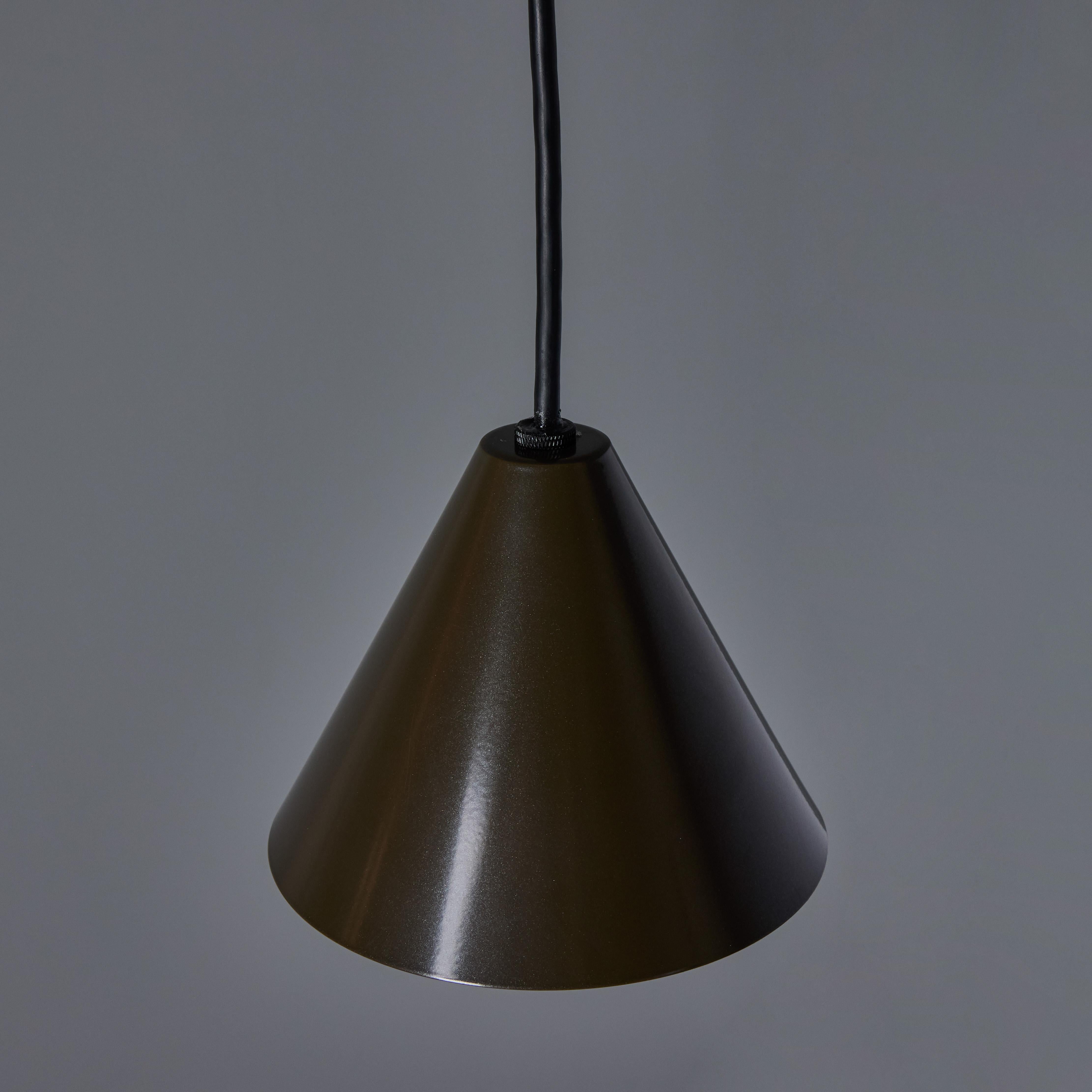 Hans-Agne Jakobsson 'Mini-Tratten' Outdoor Pendant in Bronze For Sale 8