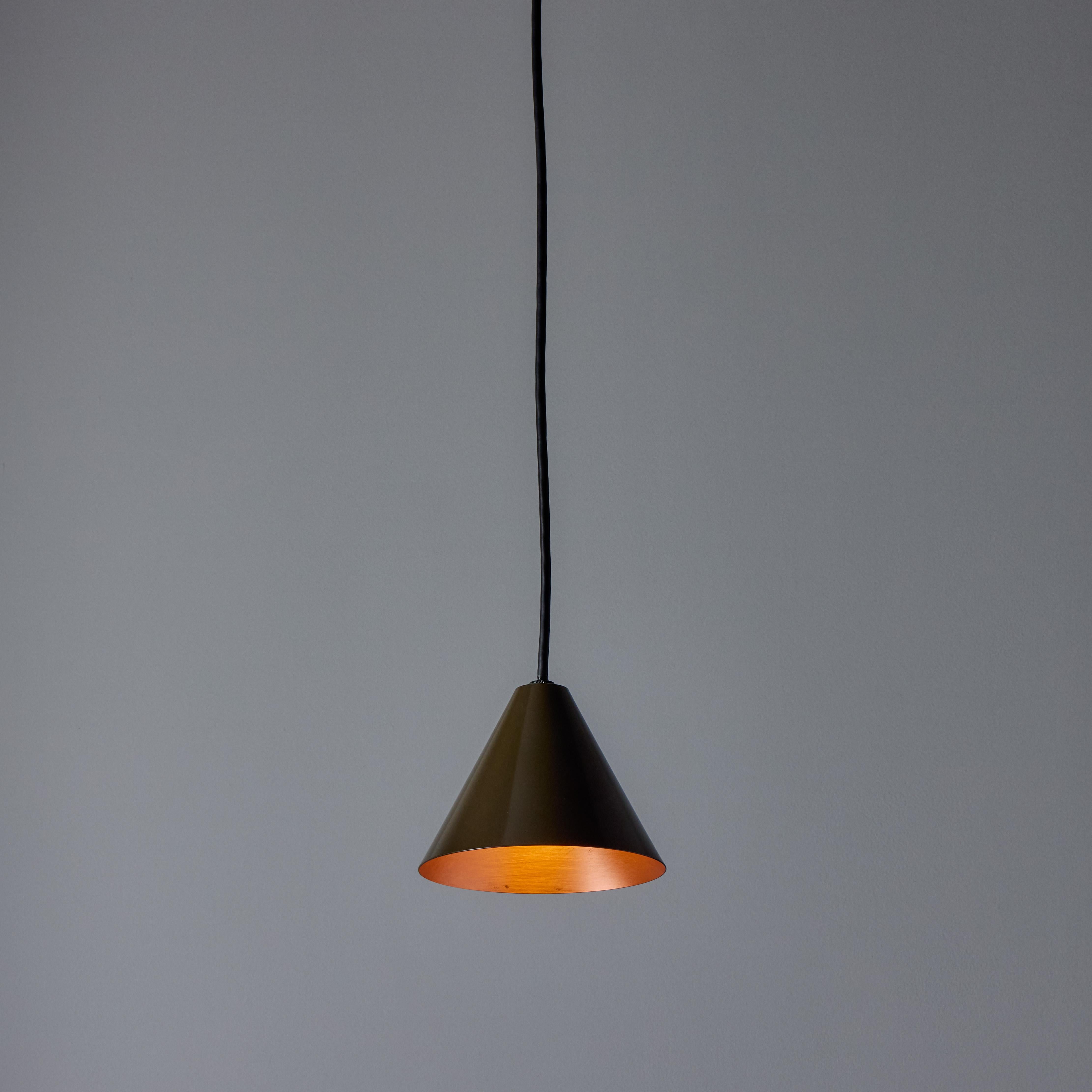 Hans-Agne Jakobsson 'Mini-Tratten' Outdoor Pendant in Bronze For Sale 1