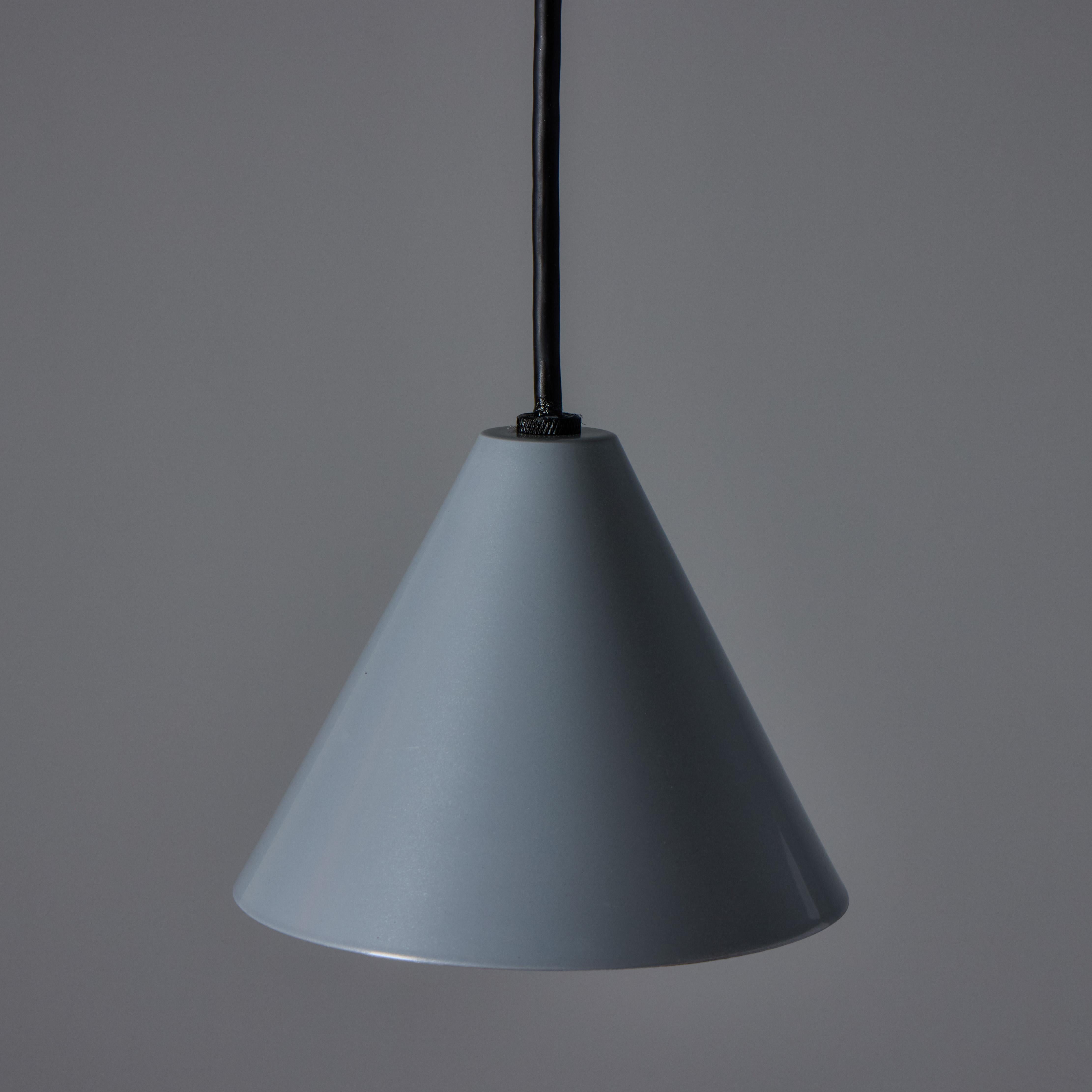 Hans-Agne Jakobsson 'Mini-Tratten' Outdoor Pendant in Silver For Sale 3