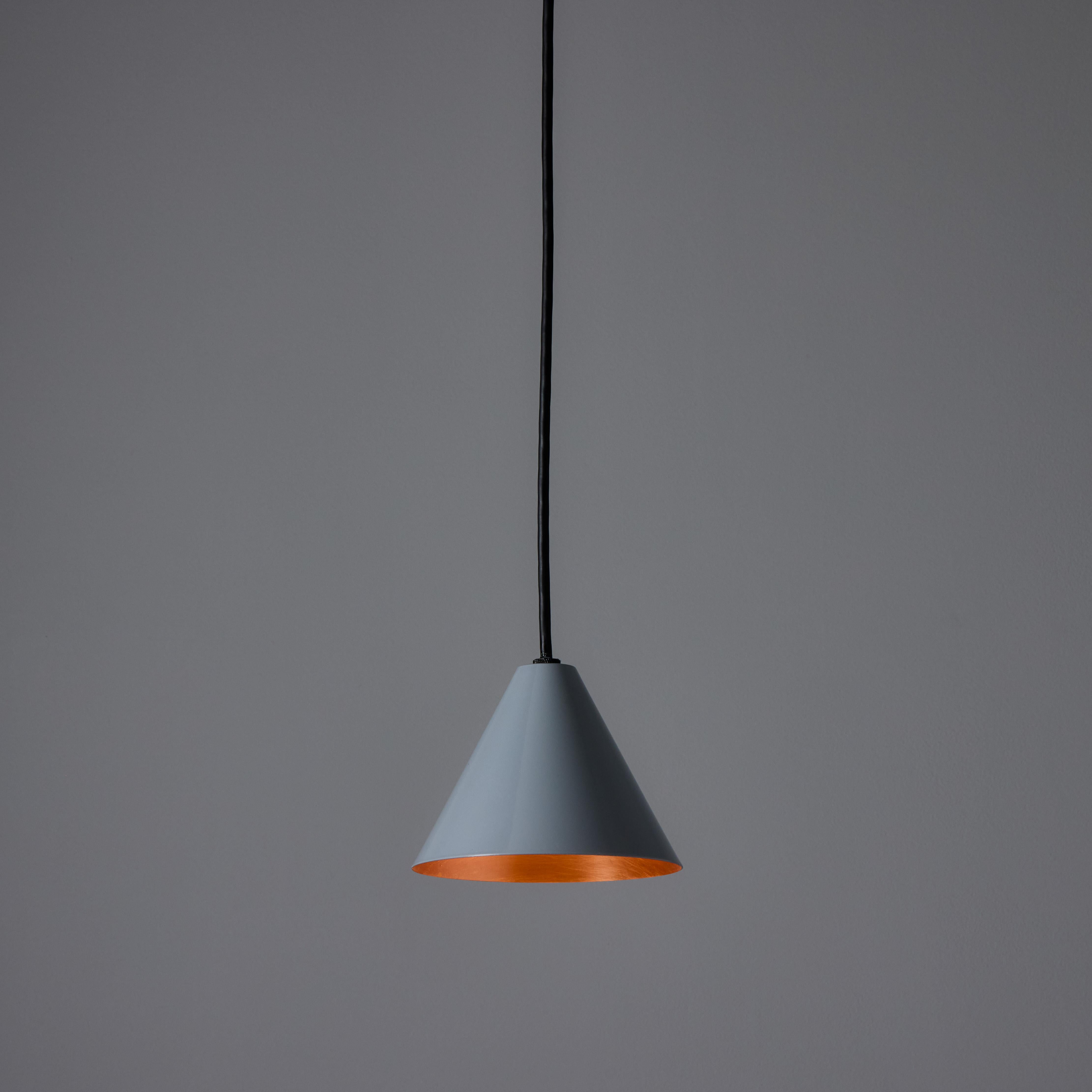 Hans-Agne Jakobsson 'Mini-Tratten' Outdoor Pendant in Silver In New Condition For Sale In Glendale, CA