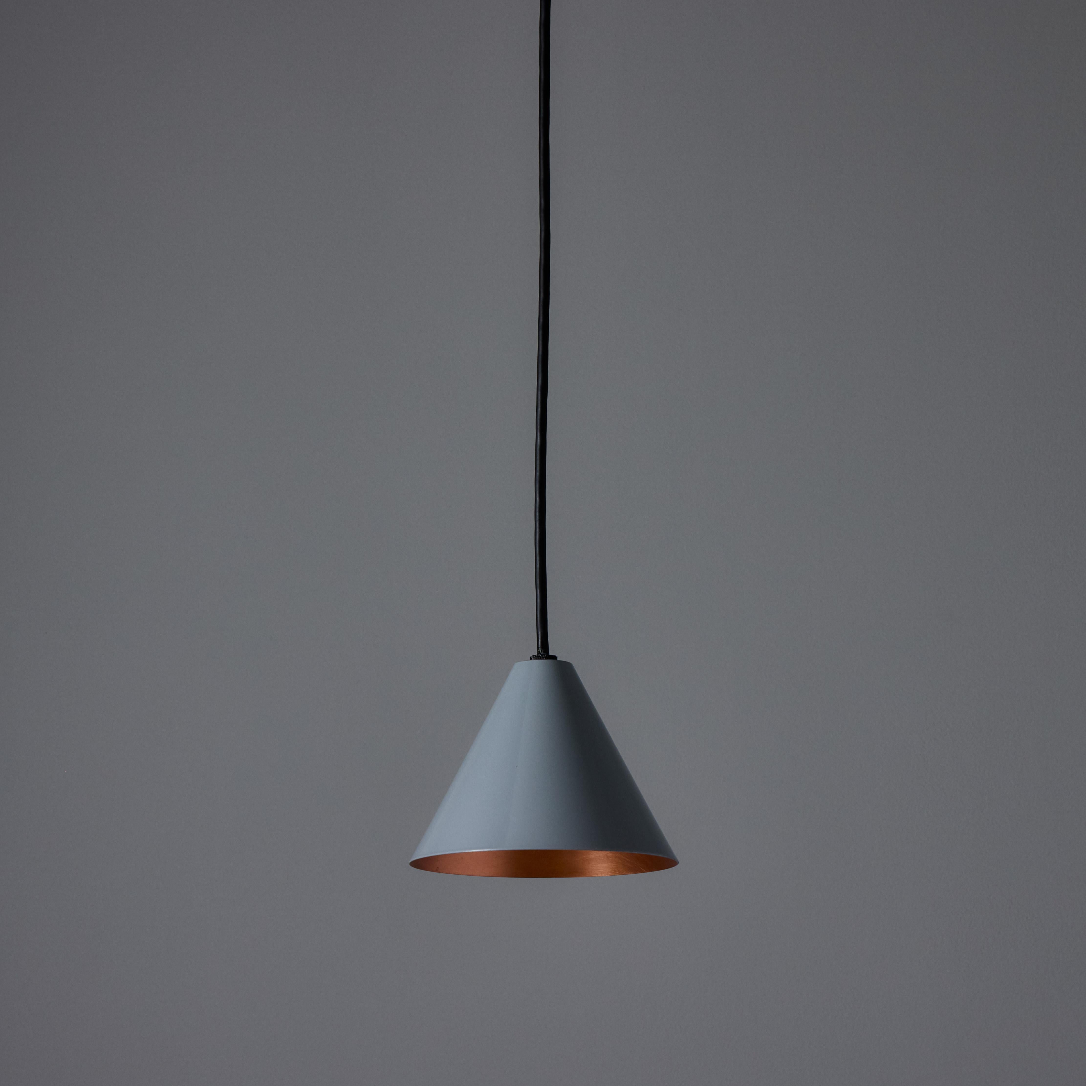 Contemporary Hans-Agne Jakobsson 'Mini-Tratten' Outdoor Pendant in Silver For Sale