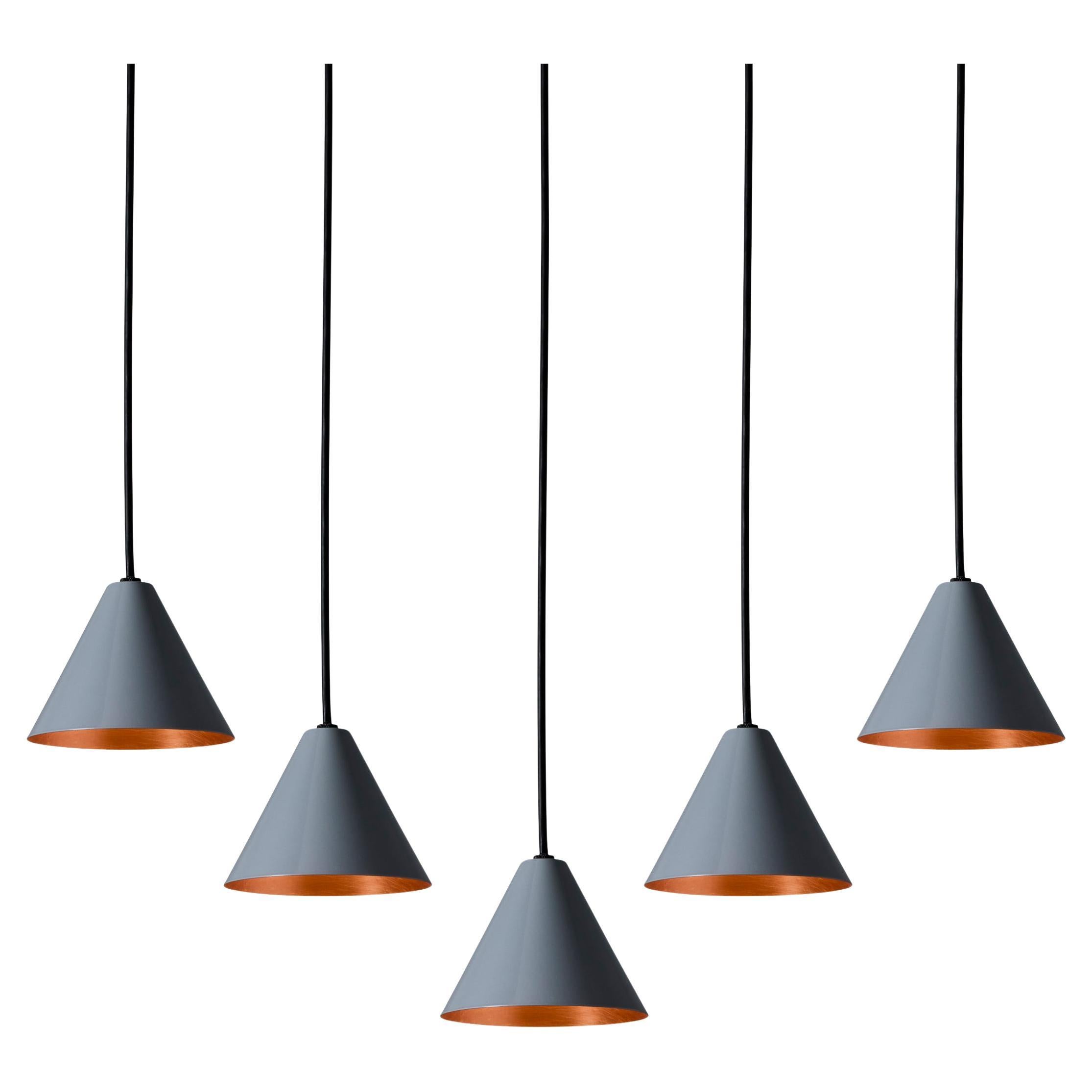 Hans-Agne Jakobsson 'Mini-Tratten' Outdoor Pendant in Silver