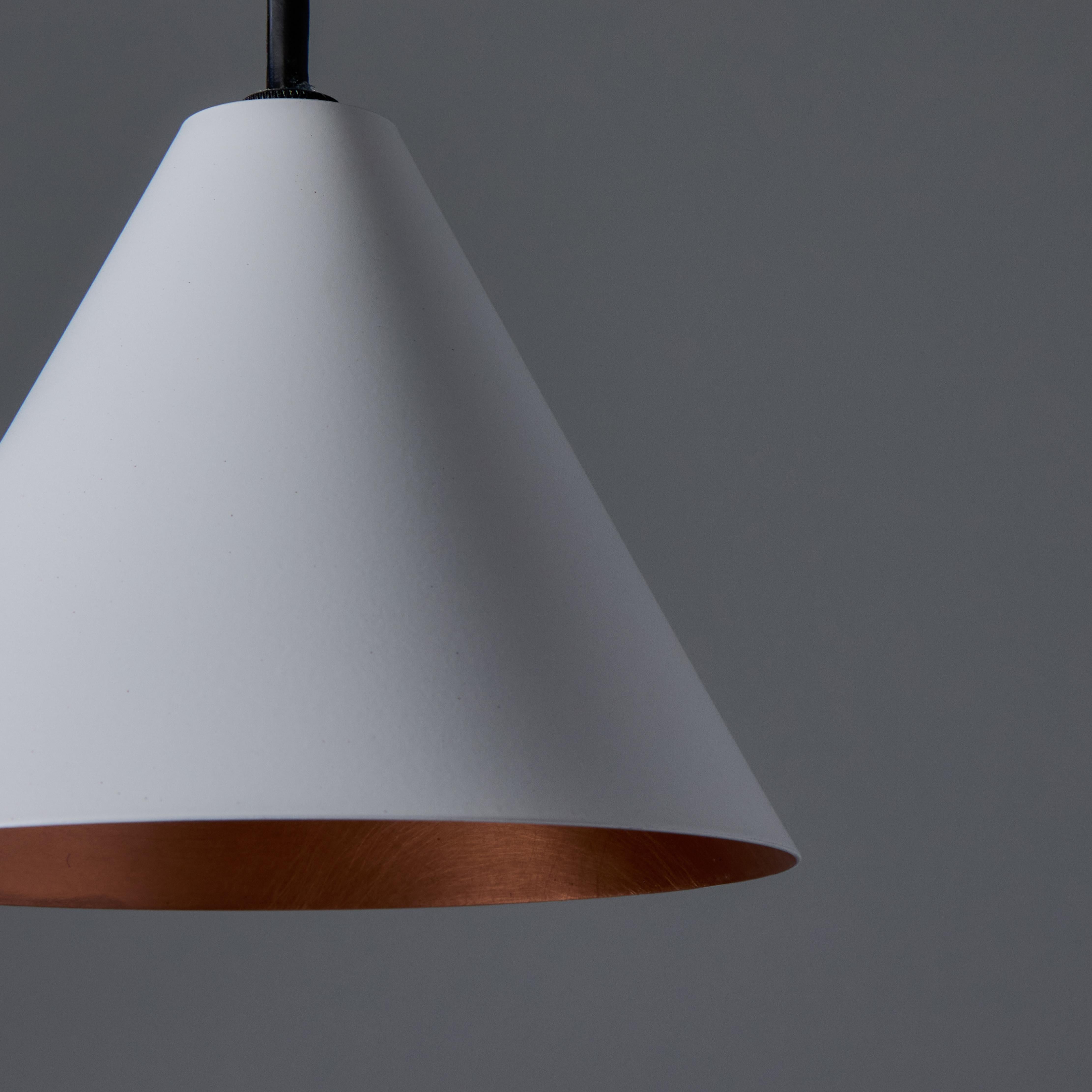 Hans-Agne Jakobsson 'Mini-Tratten' Outdoor Pendant in White For Sale 10