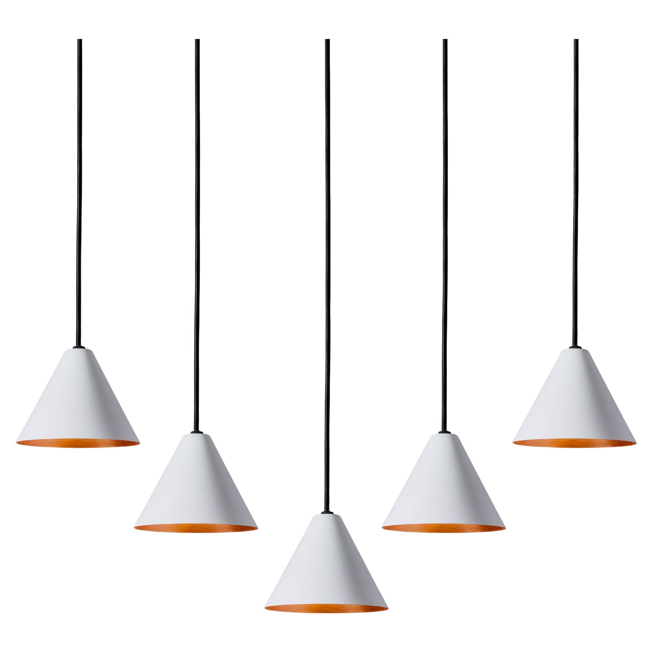 Hans-Agne Jakobsson 'Mini-Tratten' Outdoor Pendant in White