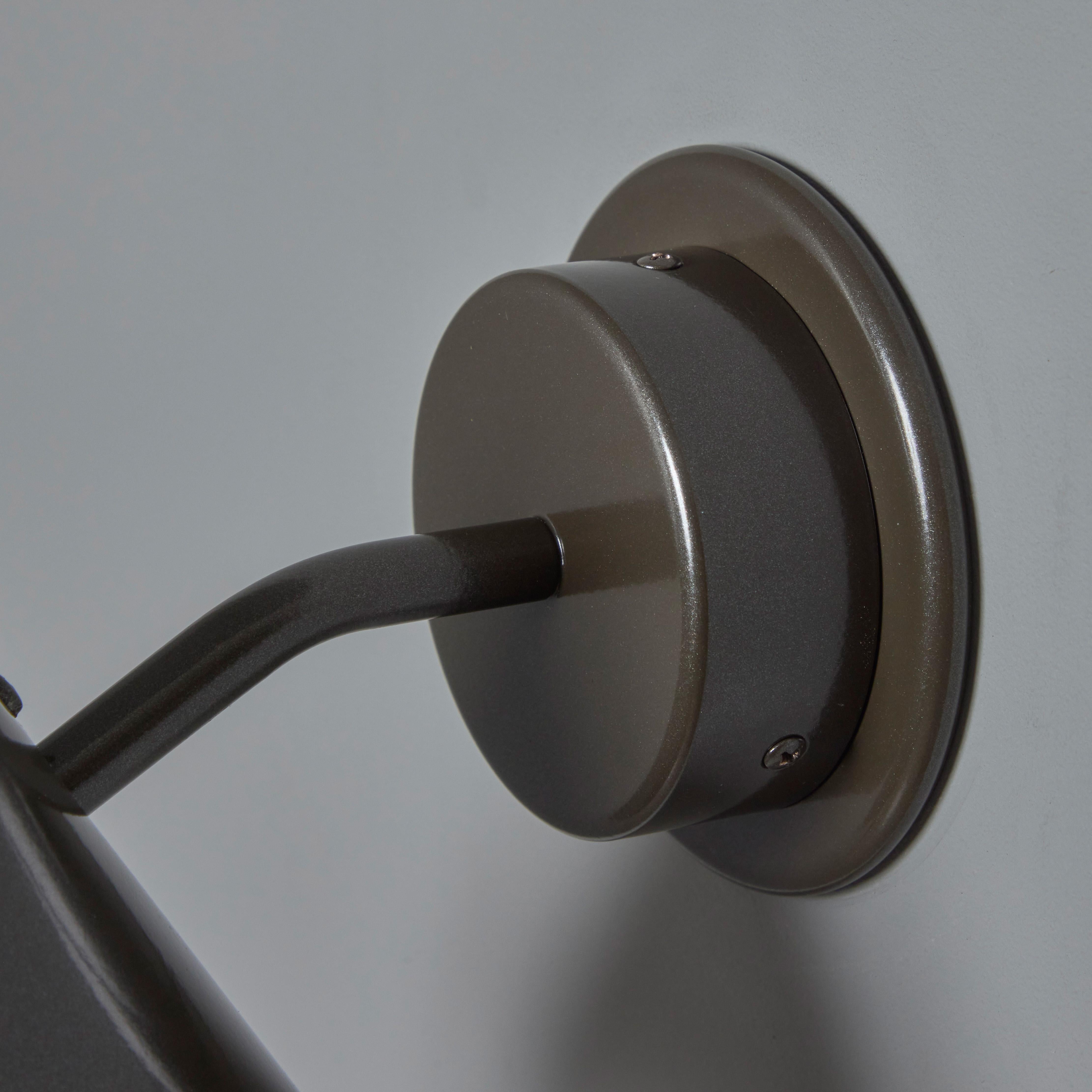 Hans-Agne Jakobsson 'Mini-Tratten' Outdoor Sconce in Painted Bronze For Sale 2