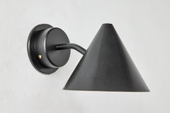 Hans-Agne Jakobsson 'Mini-Tratten' Outdoor Sconce in Black