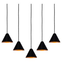 Hans-Agne Jakobsson 'Mini-Tratten' Pendant in Black
