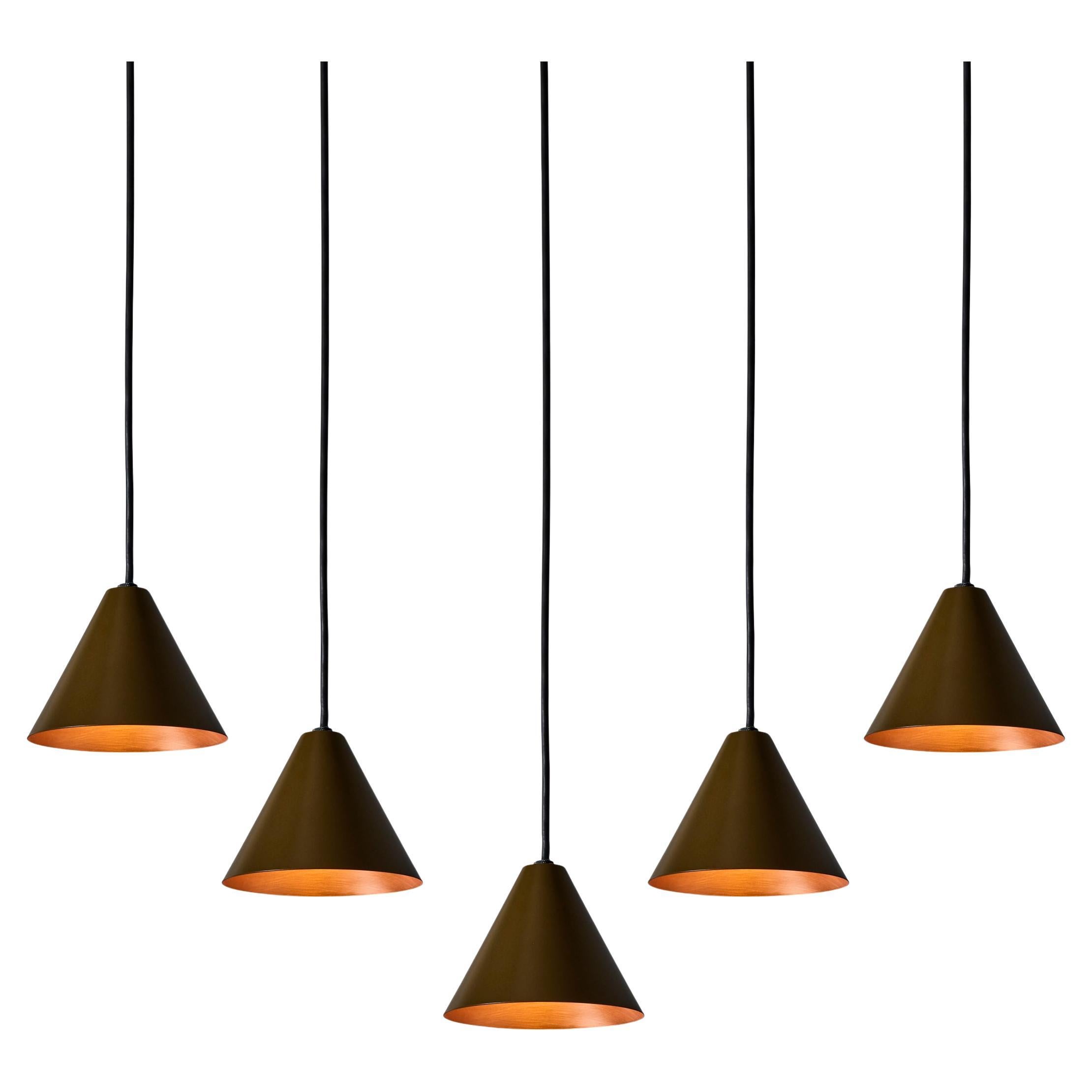 Hans-Agne Jakobsson 'Mini-Tratten' Pendant in Brown