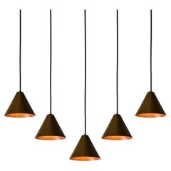 Hans-Agne Jakobsson 'Mini-Tratten' Pendant in Brown
