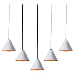 Hans-Agne Jakobsson 'Mini-Tratten' Pendant in White