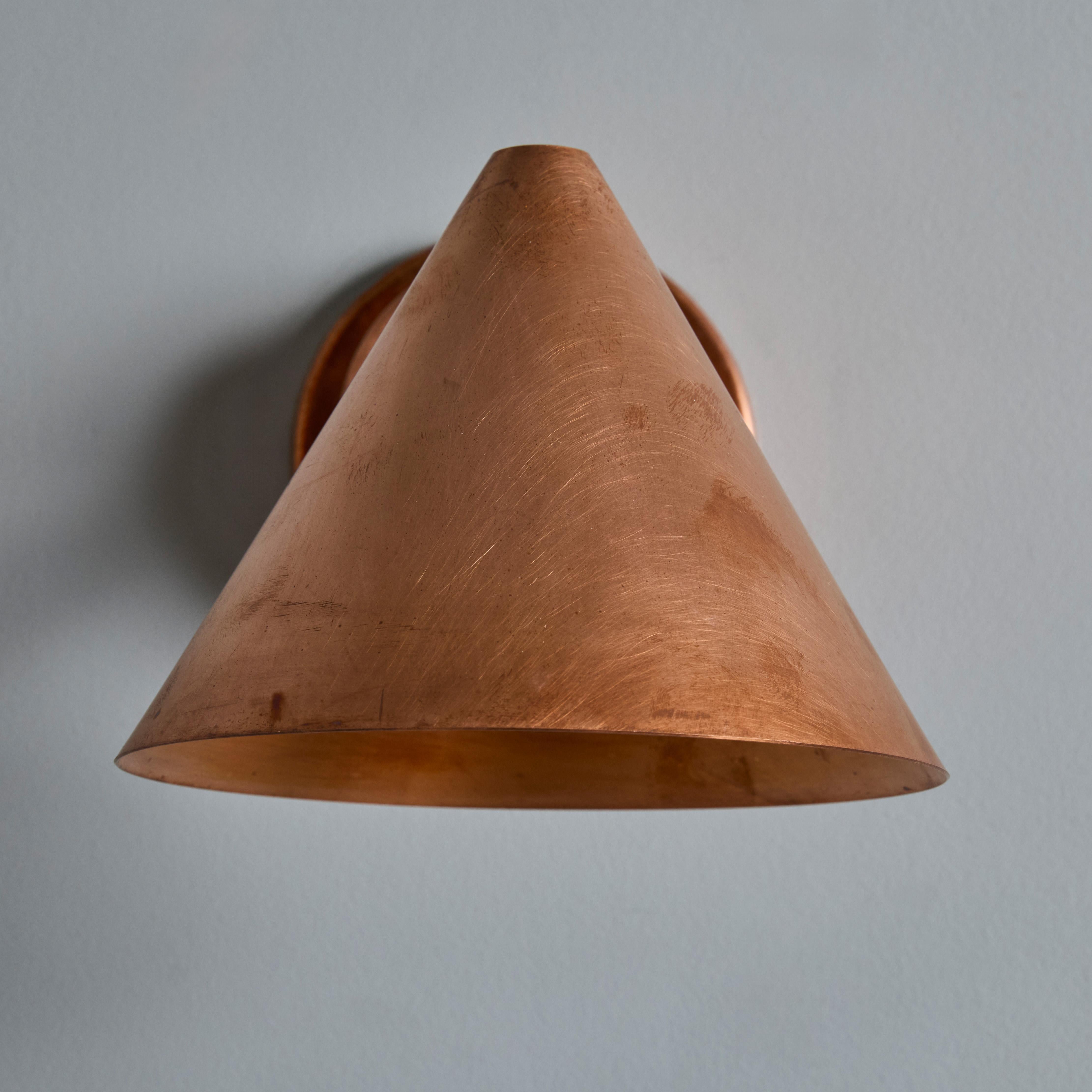 Sconce da esterno in rame grezzo 'Mini-Tratten' di Hans-Agne Jakobsson in vendita 7