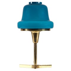Hans-Agne Jakobsson Model B-125 Brass Table Lamp, 1960s