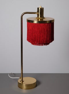 Hans-Agne Jakobsson Model B-140 Brass Table Lamp, 1960s