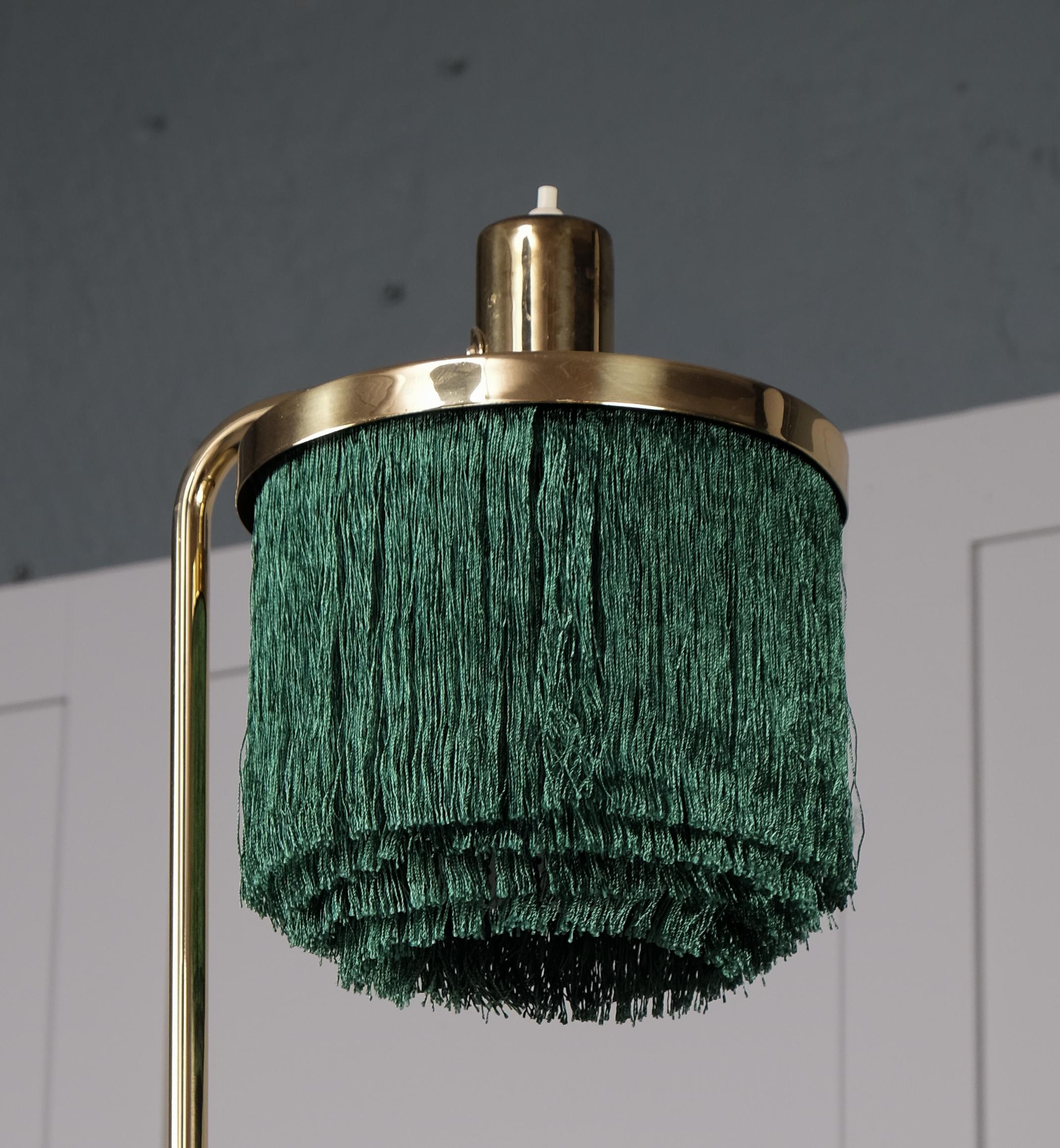 Hans-Agne Jakobsson Model B-140 Brass Table Lamp, 1960s In Good Condition For Sale In Stockholm, SE