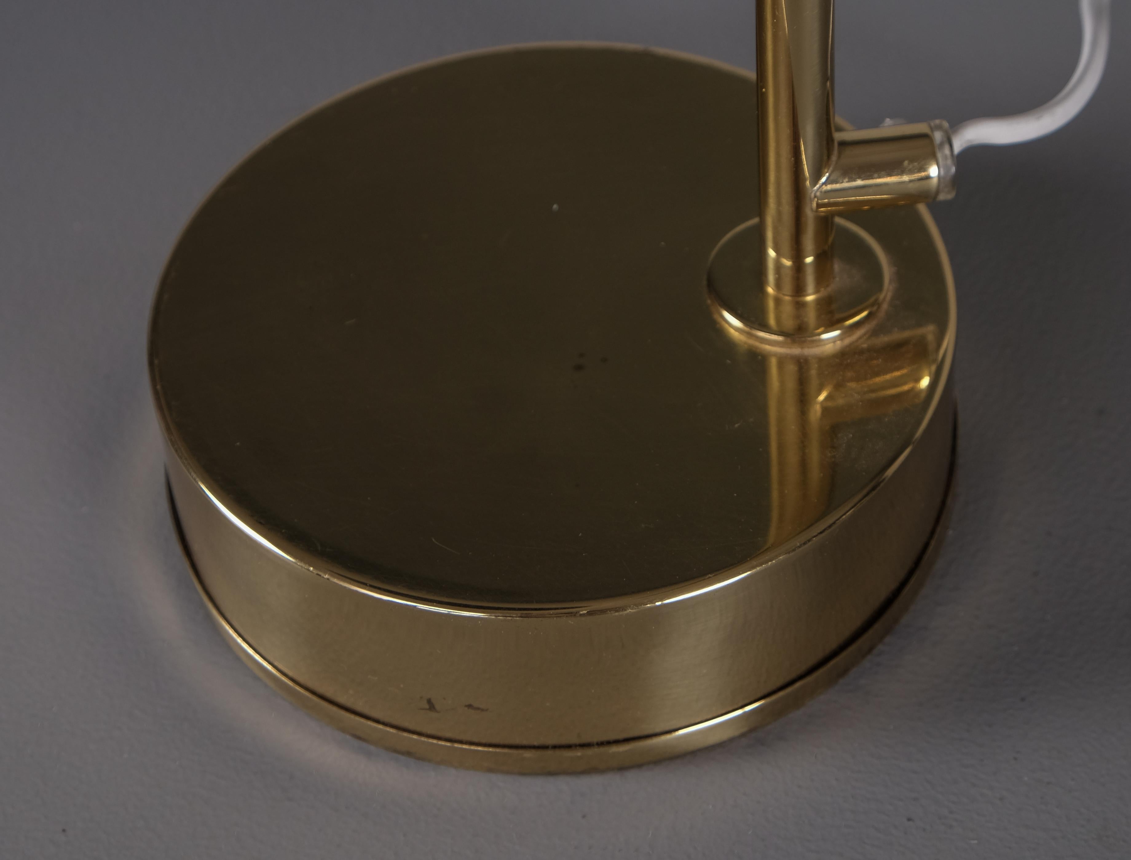 Hans-Agne Jakobsson Model B-140 Brass Table Lamp, 1960s For Sale 2